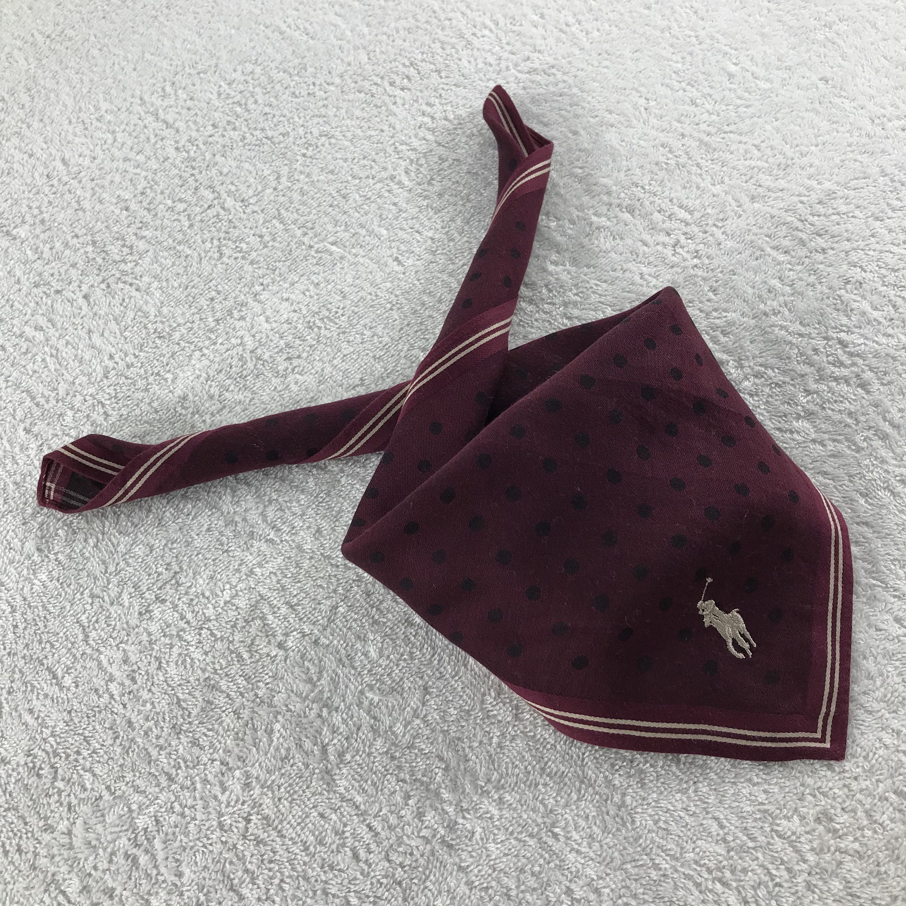 Polo Ralph Lauren × Vintage Polo Ralph Lauren Neckerchief / Bandana / Handkerchief Size ONE SIZE - 2 Thumbnail