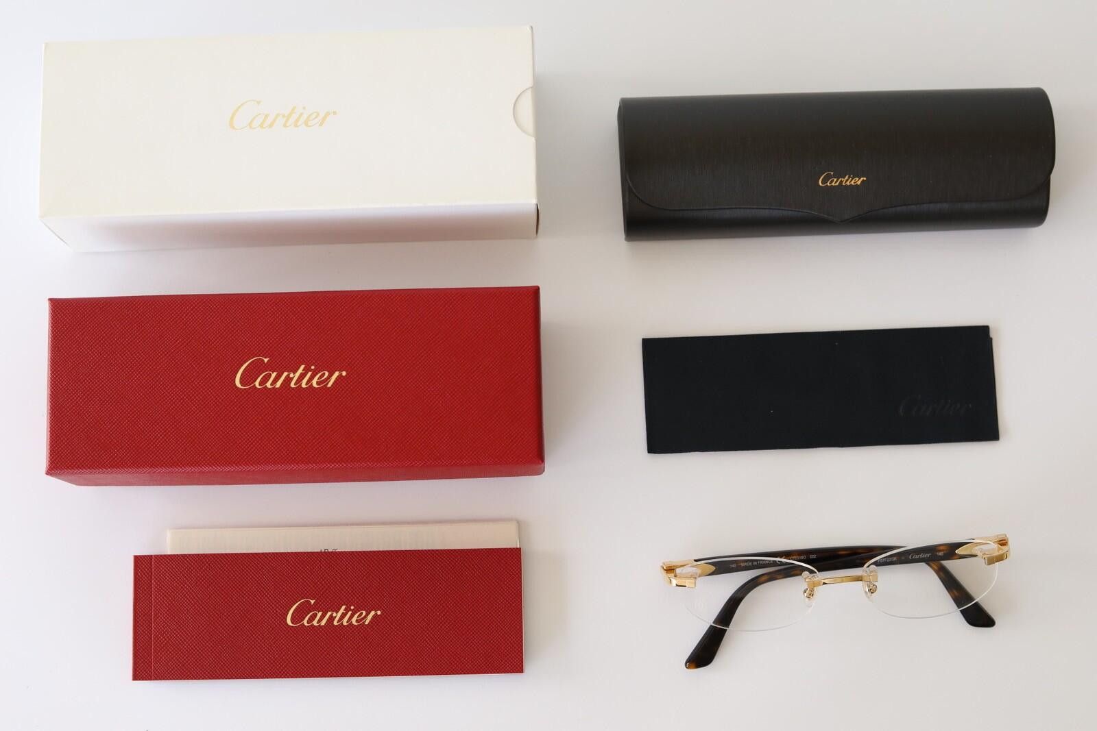 Cartier New Cartier eyewear optical eyeglasses CT0318O 002 gold Size ONE SIZE - 3 Thumbnail