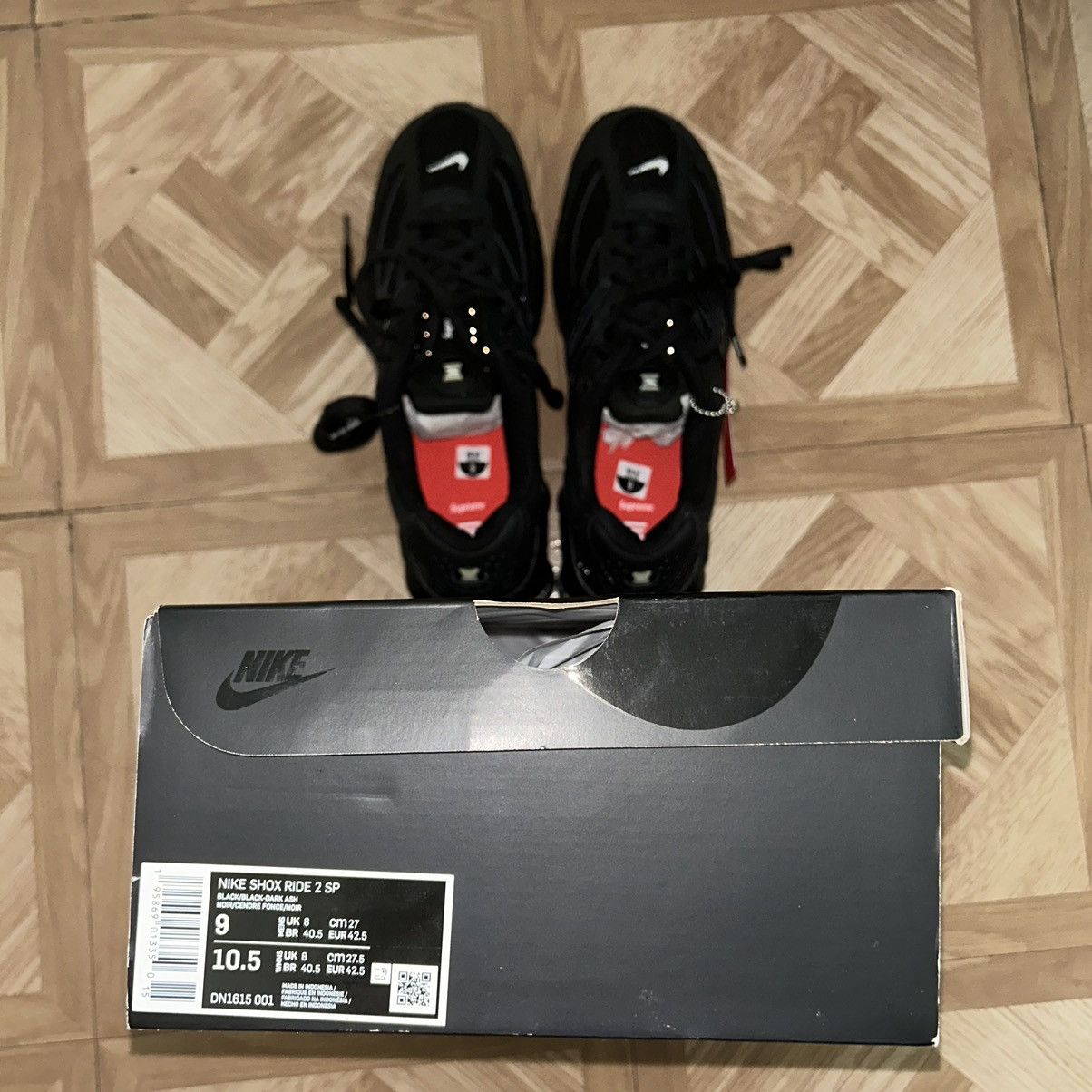 Hypebeast × Nike × Supreme Supreme Nike Shox Ride 2 Size US 9 / EU 42 - 3 Thumbnail