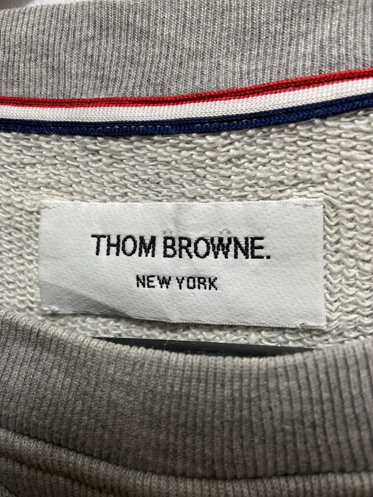 Thom Browne Thom Browne Classic 4 - Bar Sweatshirt Size US S / EU 44-46 / 1 - 6 Thumbnail