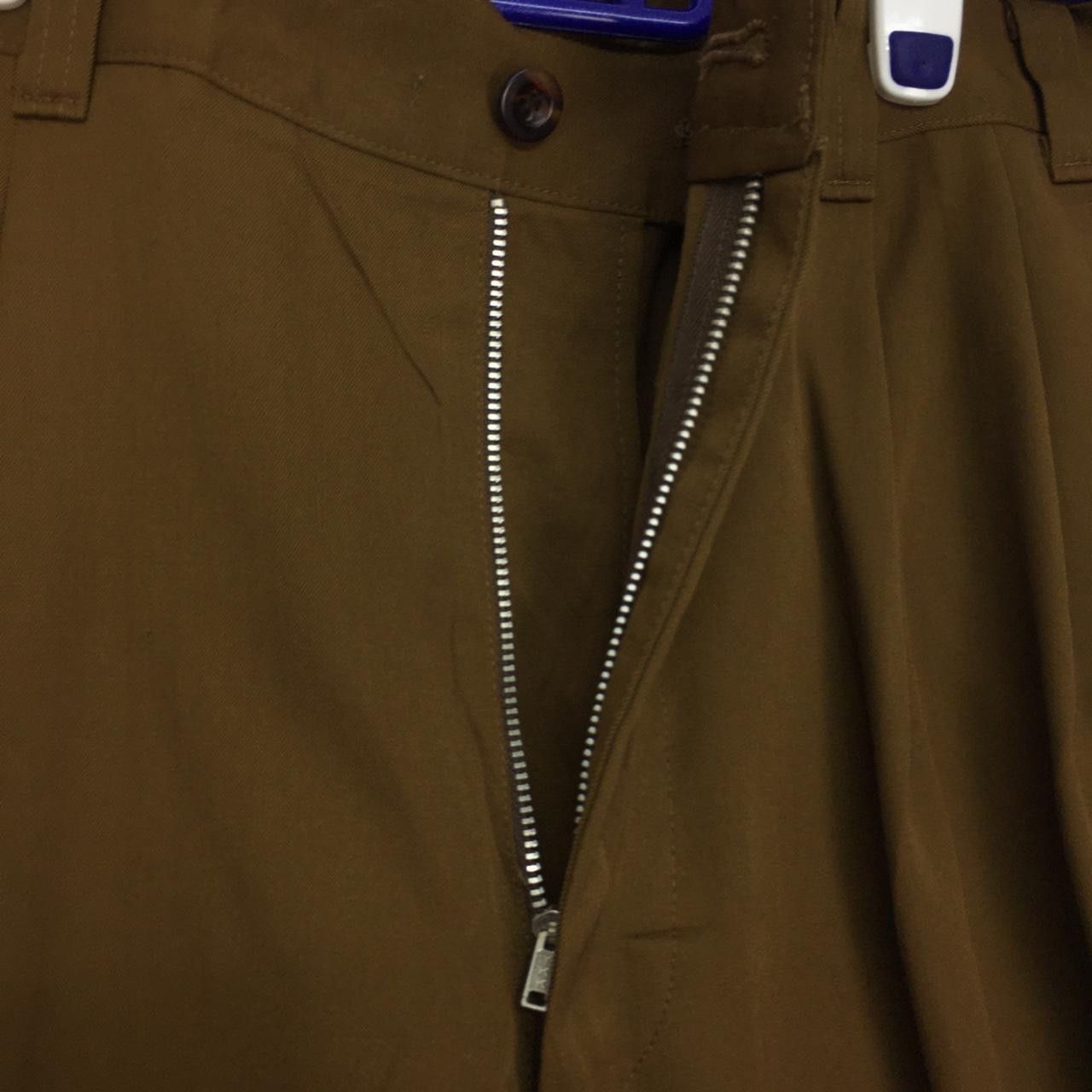 Japanese Brand Vtg Japanese Brand IXIZ Brown Slack Long Pants Size US 30 / EU 46 - 3 Thumbnail