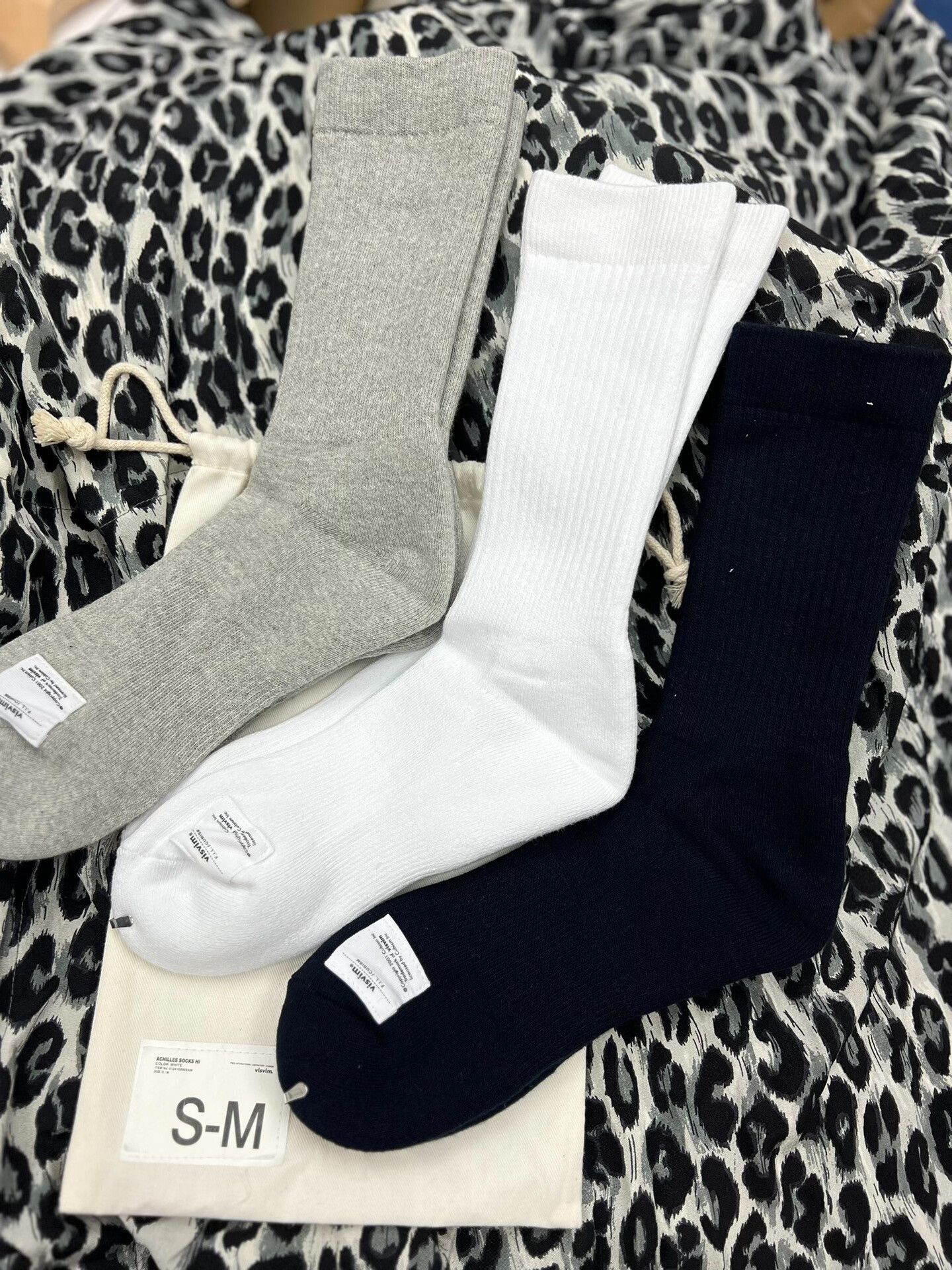 Visvim 26SS VISVIM ACHILLES SOCKS HI Size ONE SIZE - 1 Thumbnail