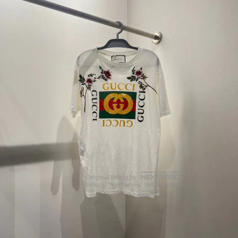 Gucci Gucci Embroidered flower short sleeves Size XS / US 0-2 / IT 36-38 - 1 Thumbnail