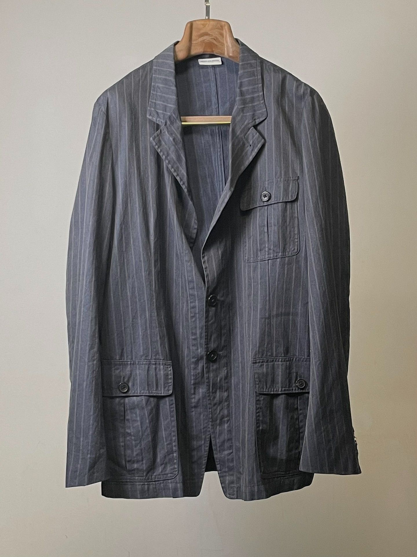 Dries Van Noten Dries Van Noten Distressed Craftsman Suit Size US L / EU 52-54 / 3 - 1 Thumbnail