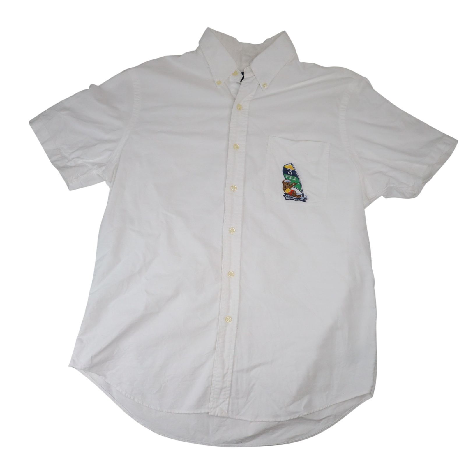Polo Ralph Lauren Polo Ralph Lauren Surfing Bear Button Up Shirt Size US S / EU 44-46 / 1 - 1 Thumbnail