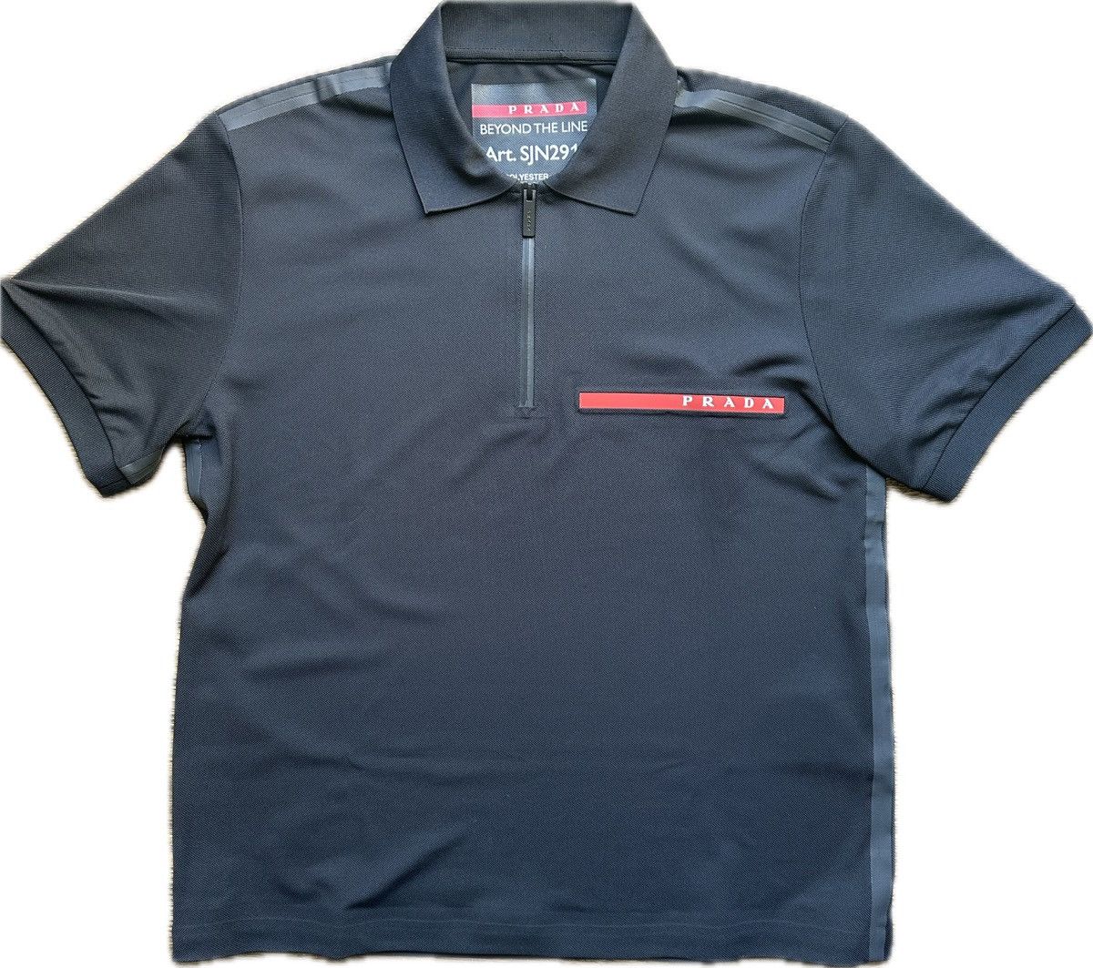 Prada Prada Pique Polo Shirt - Beyond the Line - Linnea Rossa Size US M / EU 48-50 / 2 - 5 Thumbnail