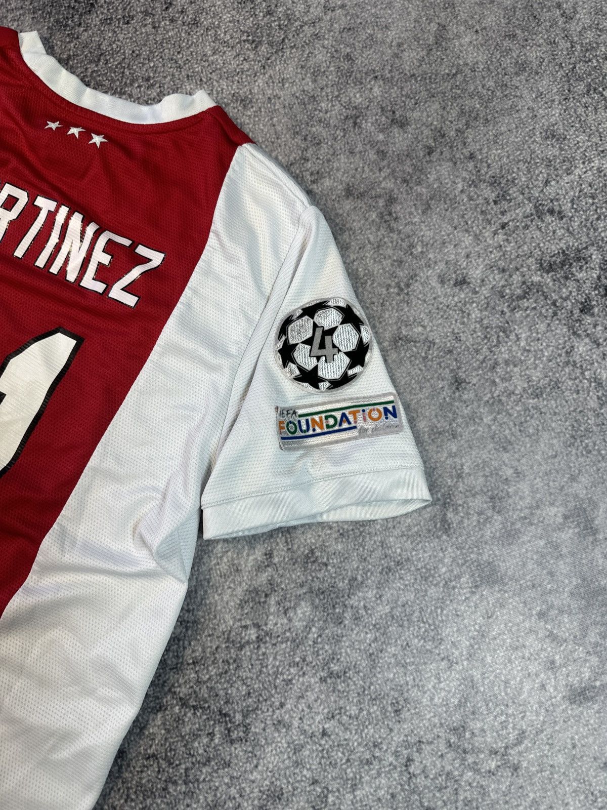 Adidas × Vintage Adidas Martinez 21 Ajax Soccer Jersey Streetwear Rare L Size US L / EU 52-54 / 3 - 3 Thumbnail