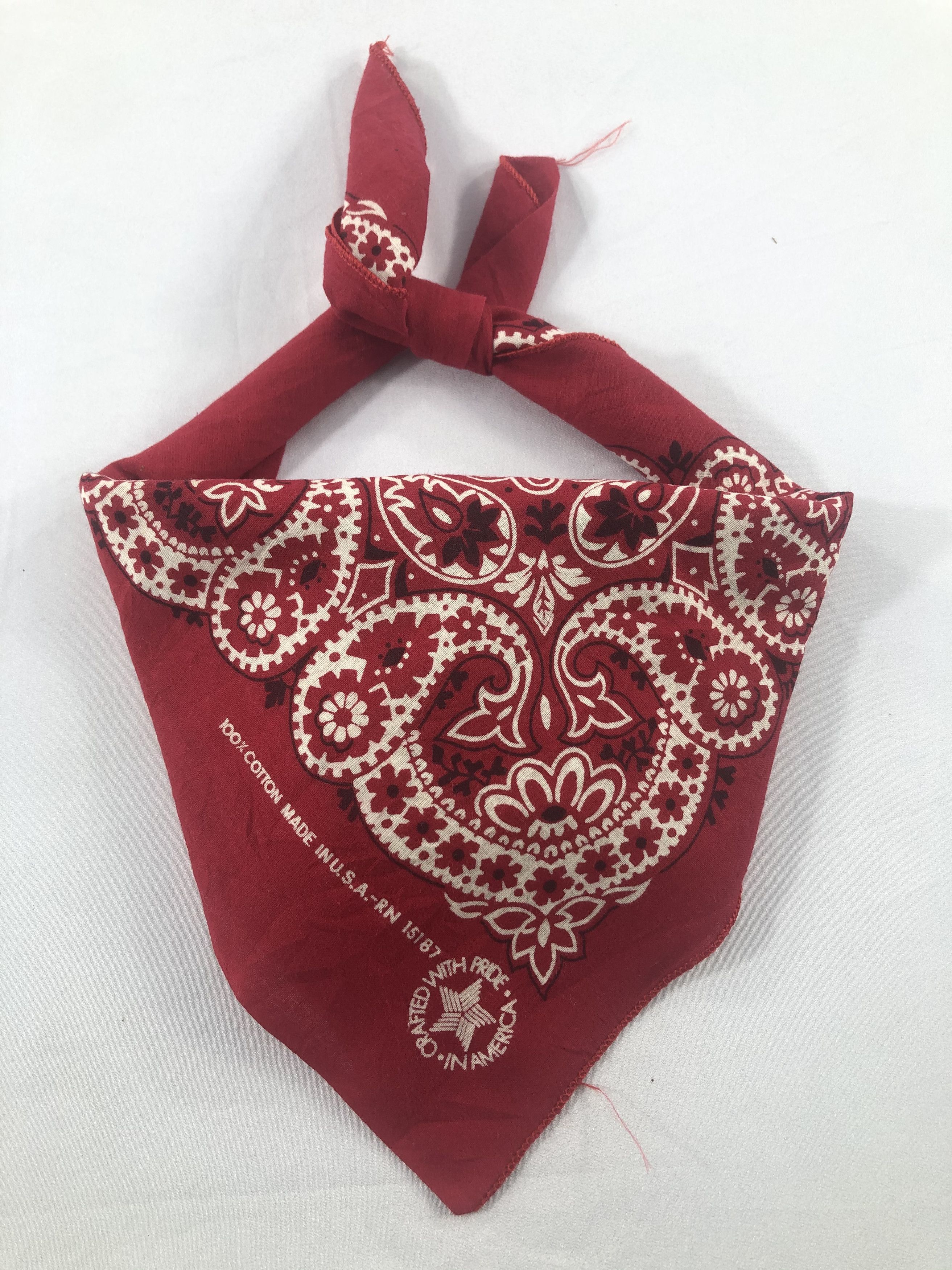 Vintage Vintage Paislee Handkerchief / Bandana / Neckerchief Size ONE SIZE - 1 Thumbnail