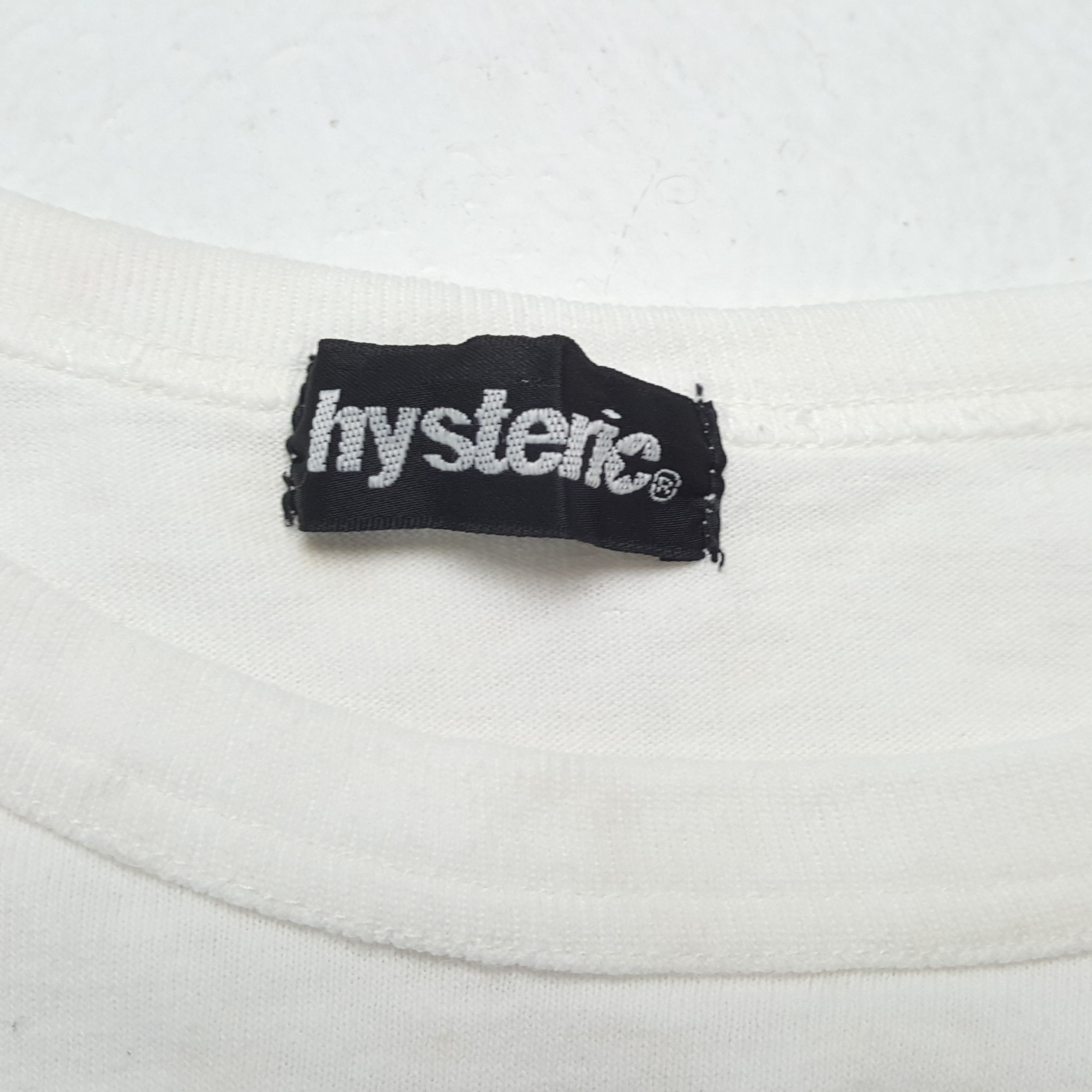 Hysteric Glamour × Japanese Brand × Vintage HYSTERIC GLAMOUR Japanese Brand Custom Art Tshirt Size XS / US 0-2 / IT 36-38 - 7 Thumbnail