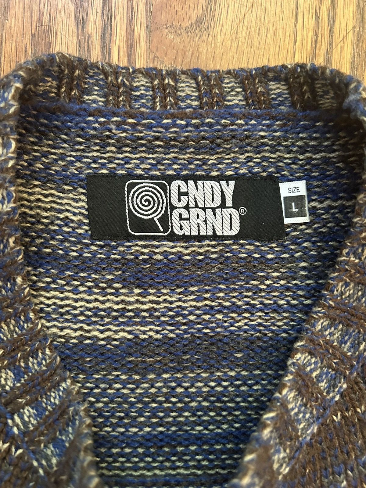 Other Multicolor knit sweater Size US L / EU 52-54 / 3 - 3 Thumbnail