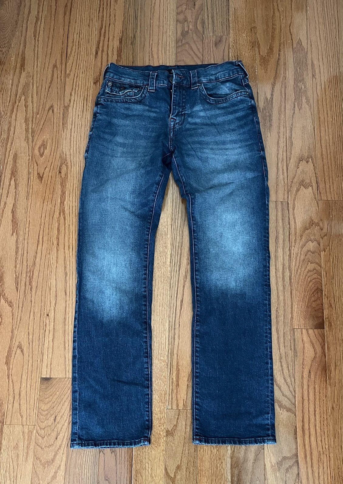 True Religion RICKY STRAIGHT JEAN Size US 32 / EU 48 - 2 Thumbnail