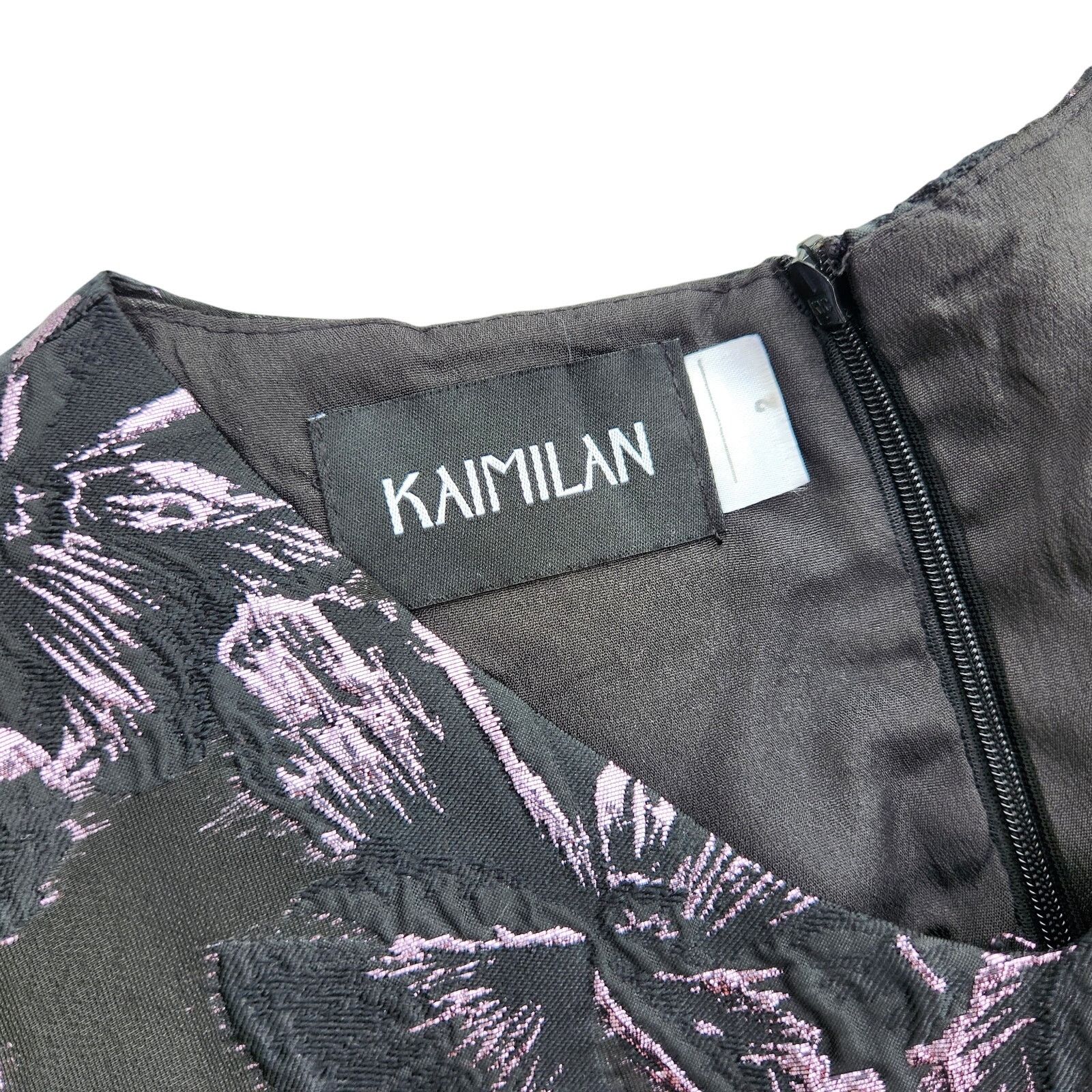 The Unbranded Brand Kaimilan Women Fit & Flare Summer Cocktail Dress Size 2 Size XS / US 0-2 / IT 36-38 - 3 Thumbnail