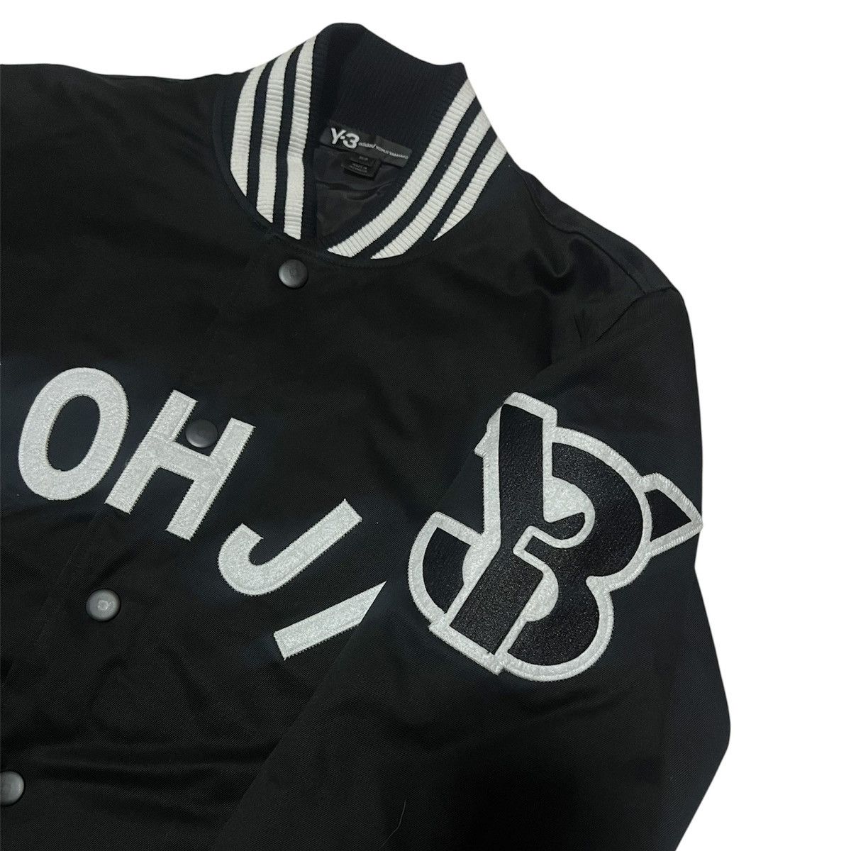 Adidas × Y-3 AW19 Adidas Y-3 Yohji Yamamoto Letters bomber jacket Size US M / EU 48-50 / 2 - 7 Thumbnail