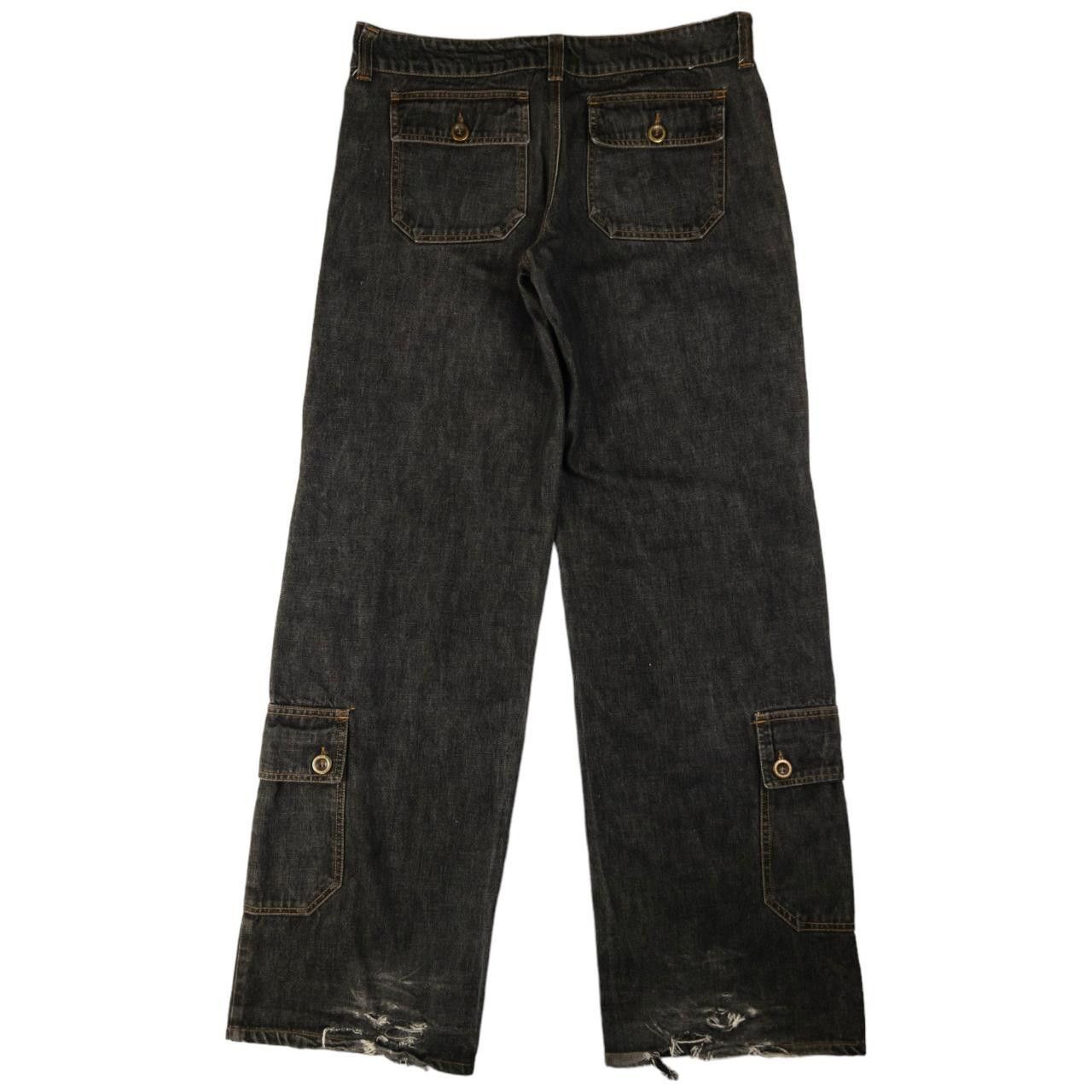 Dolce & Gabbana Vintage Dolce & Gabbana Multi Pocket Jeans Size W35 Size US 35 - 3 Thumbnail
