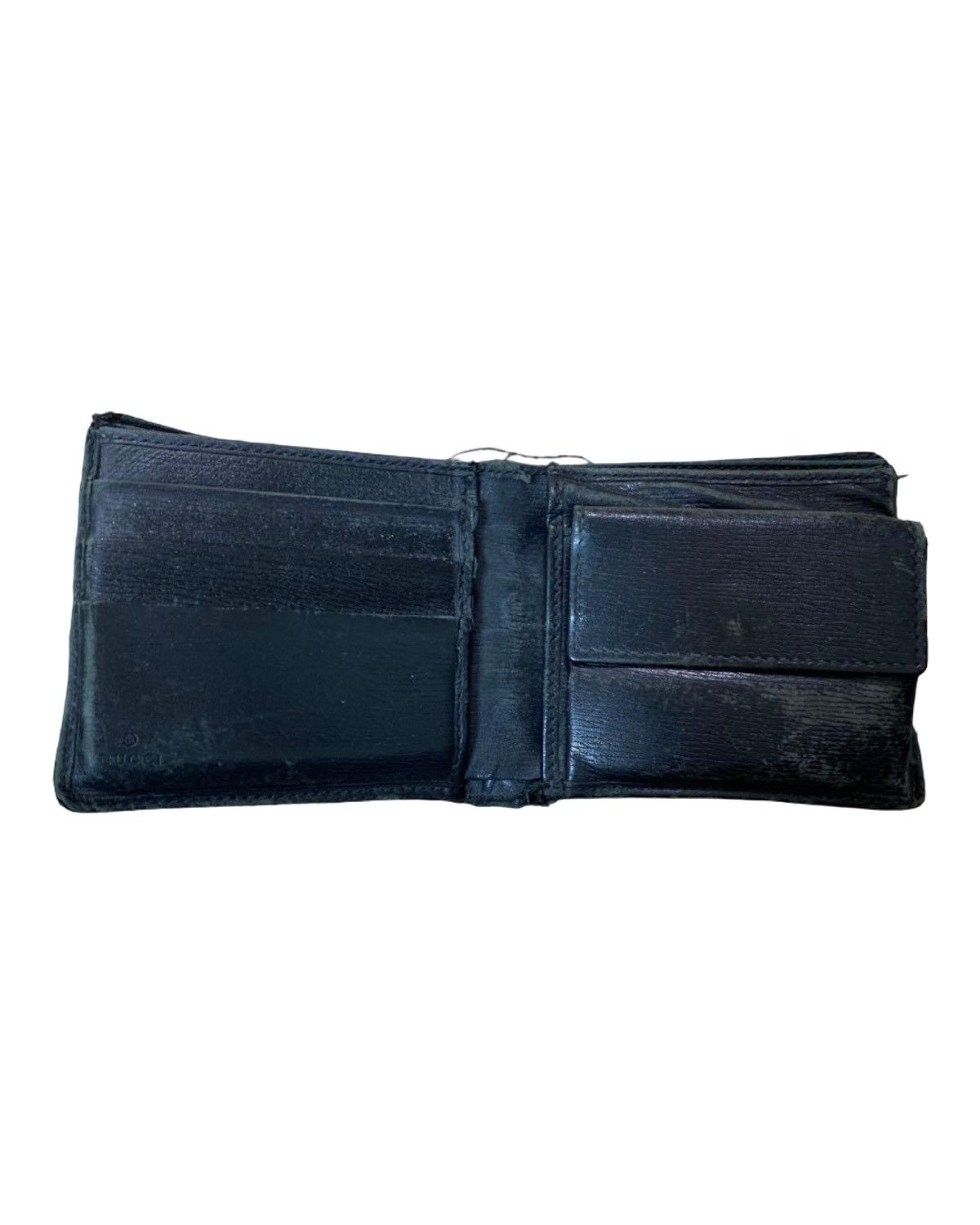Gucci 🇮🇹MADE IN ITALY🇮🇹 GUCCI Leather Wallet Size ONE SIZE - 3 Thumbnail
