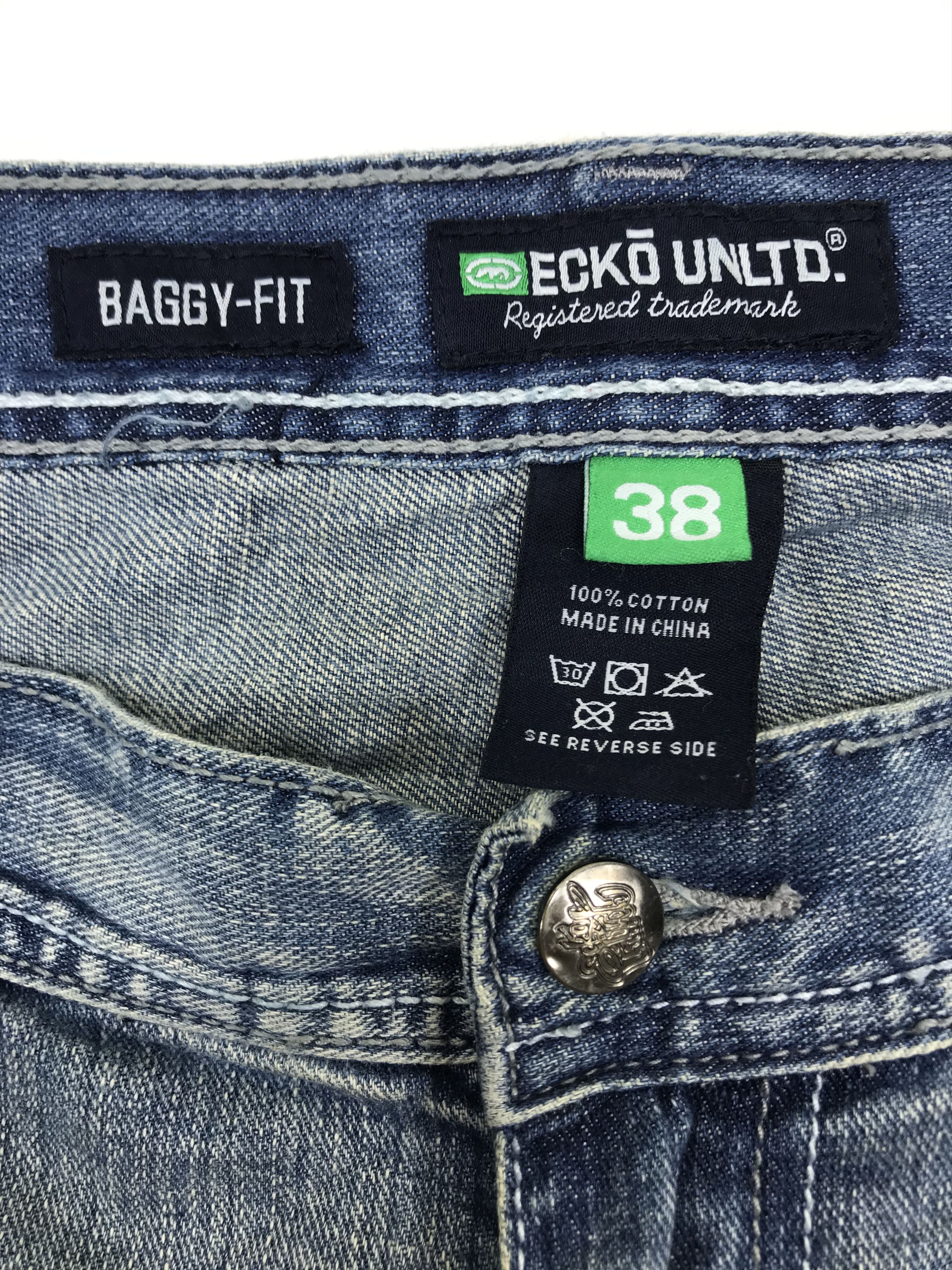 Ecko Unltd. Vintage Y2K Ecko UNLTD Baggy Jeans Size US 38 / EU 54 - 12 Thumbnail