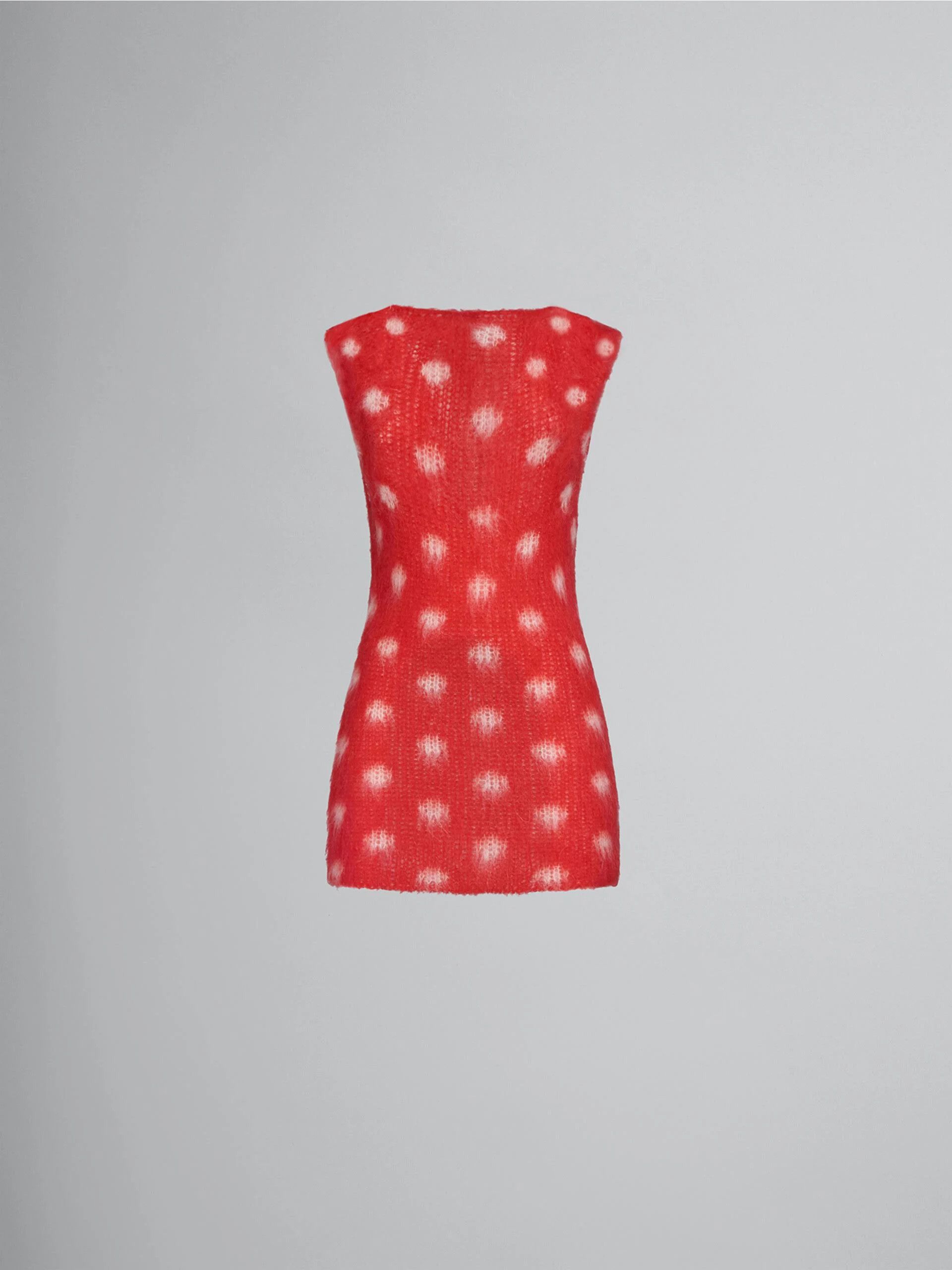 Marni o1w1db10824 Kitted Top in Red Size M / US 6-8 / IT 42-44 - 1 Thumbnail