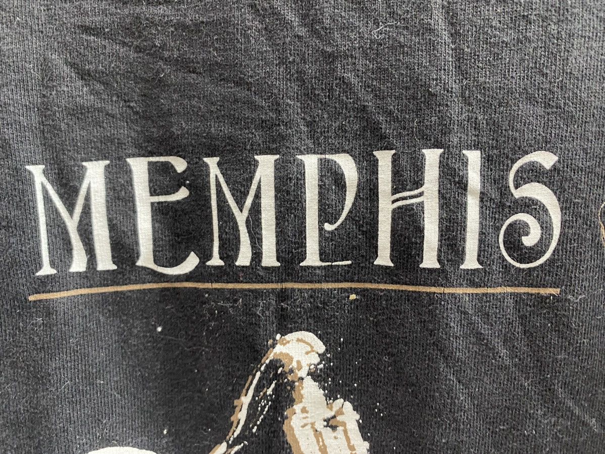 Vintage MEMPHIS BIRTH PLACE OF THE BLUES TSHIRT Size US L / EU 52-54 / 3 - 3 Thumbnail