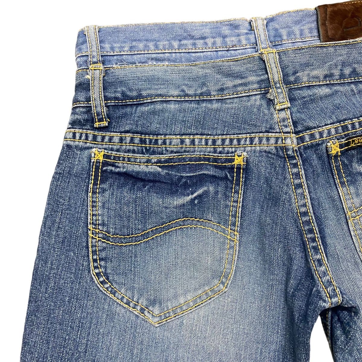 Japanese Brand Keikii Lee Denim Double Waist Flare Jeans Size US 29 - 12 Thumbnail