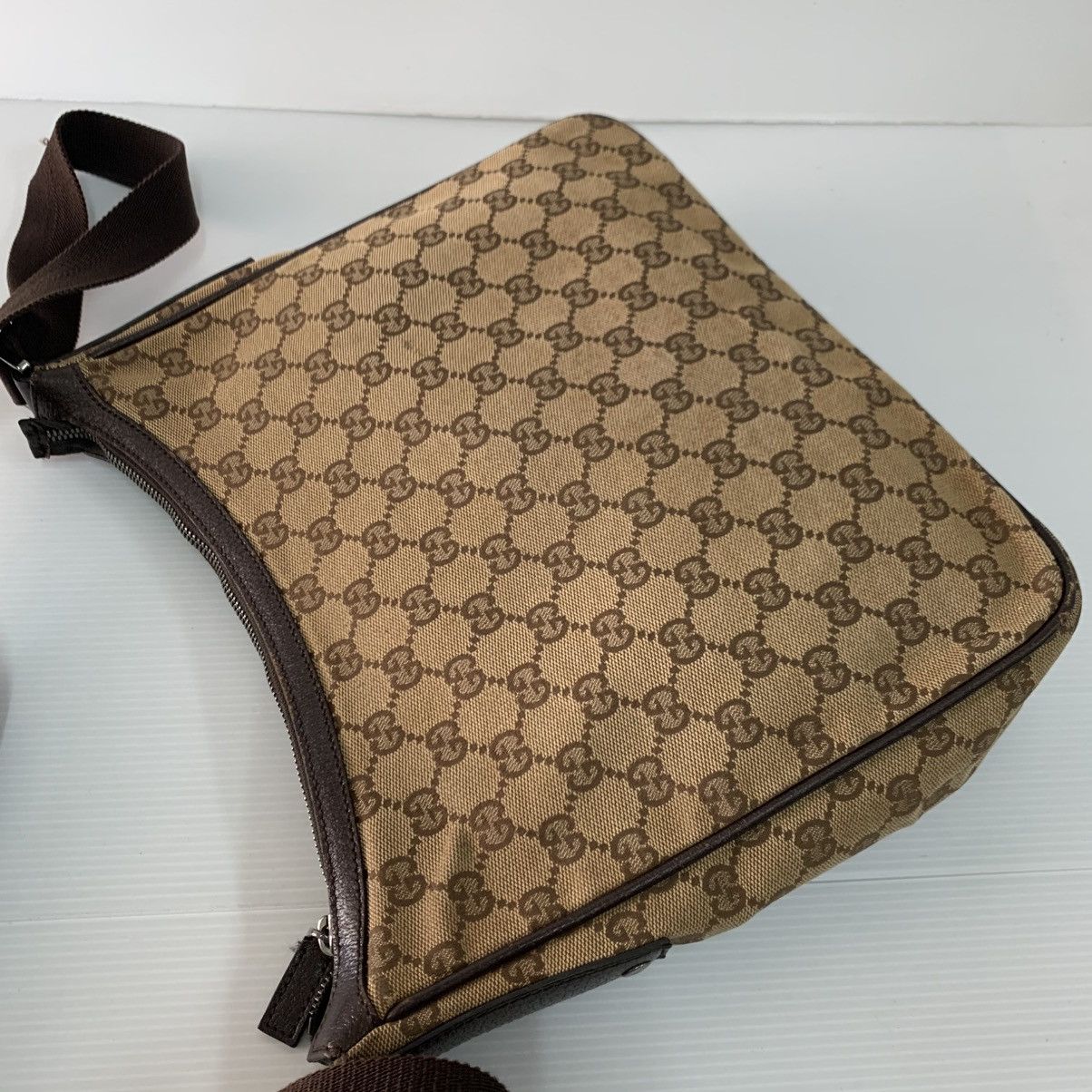 Gucci Gucci Canvas Monogram Slingbag Size ONE SIZE - 5 Thumbnail