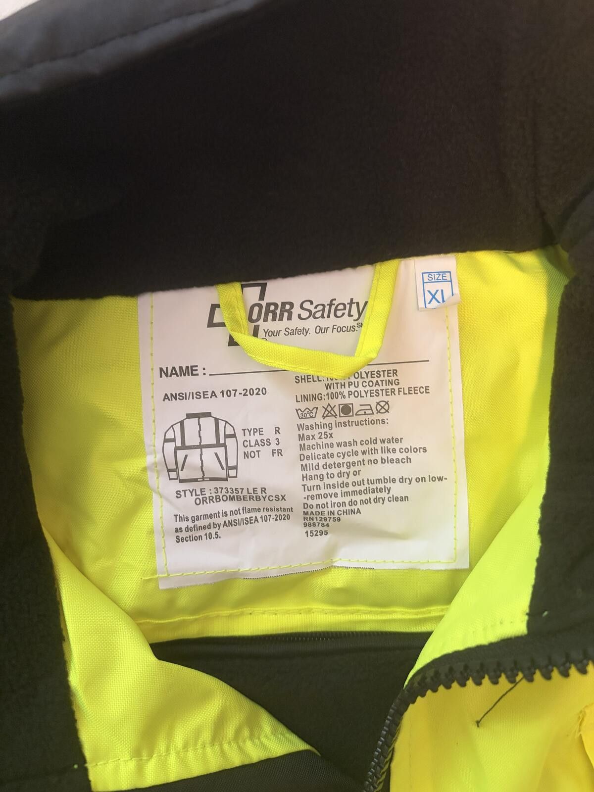 Other Lorr Safety Class 3 Visibility Jacket (2) & Shirts (5) (XL) Size US XL / EU 56 / 4 - 1 Thumbnail