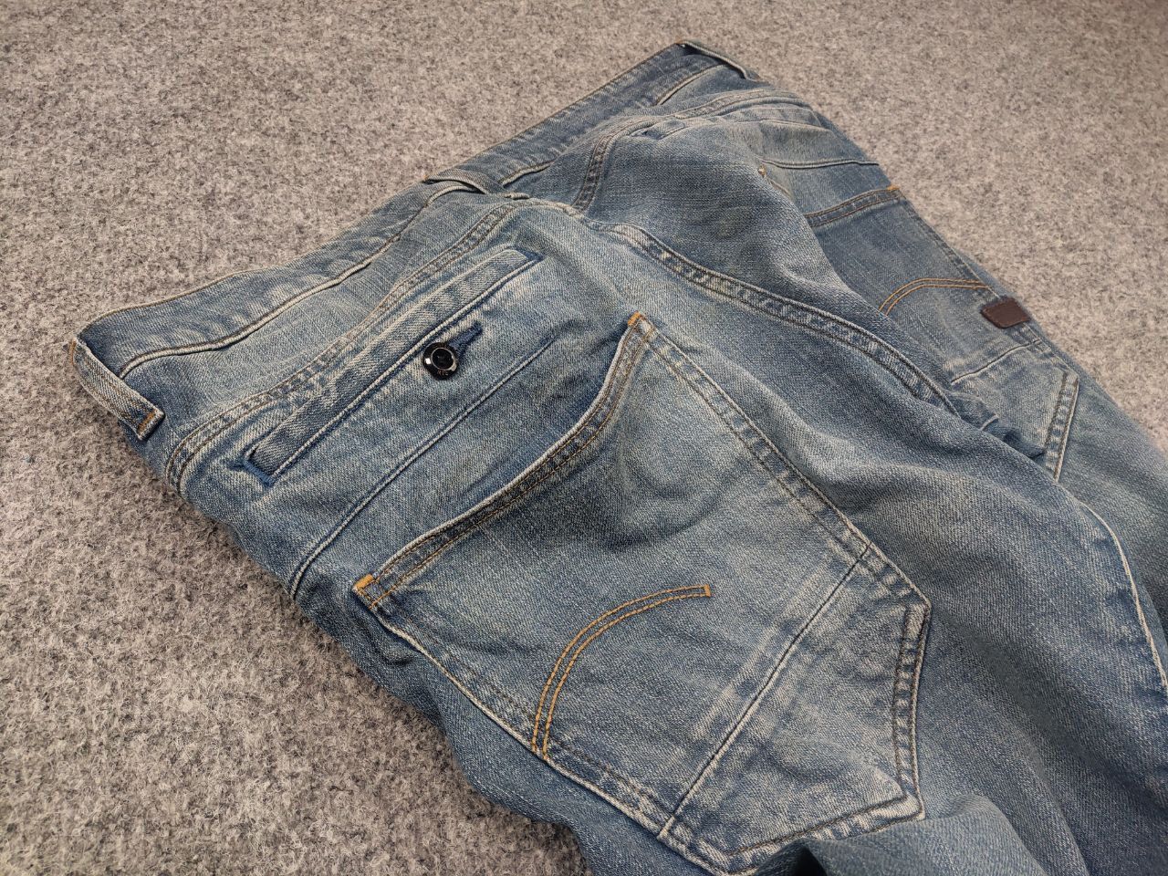 G-Star G Star raw d'staq 3d Slim Restored denim jeans Vintage Stule Size US 33 - 9 Thumbnail