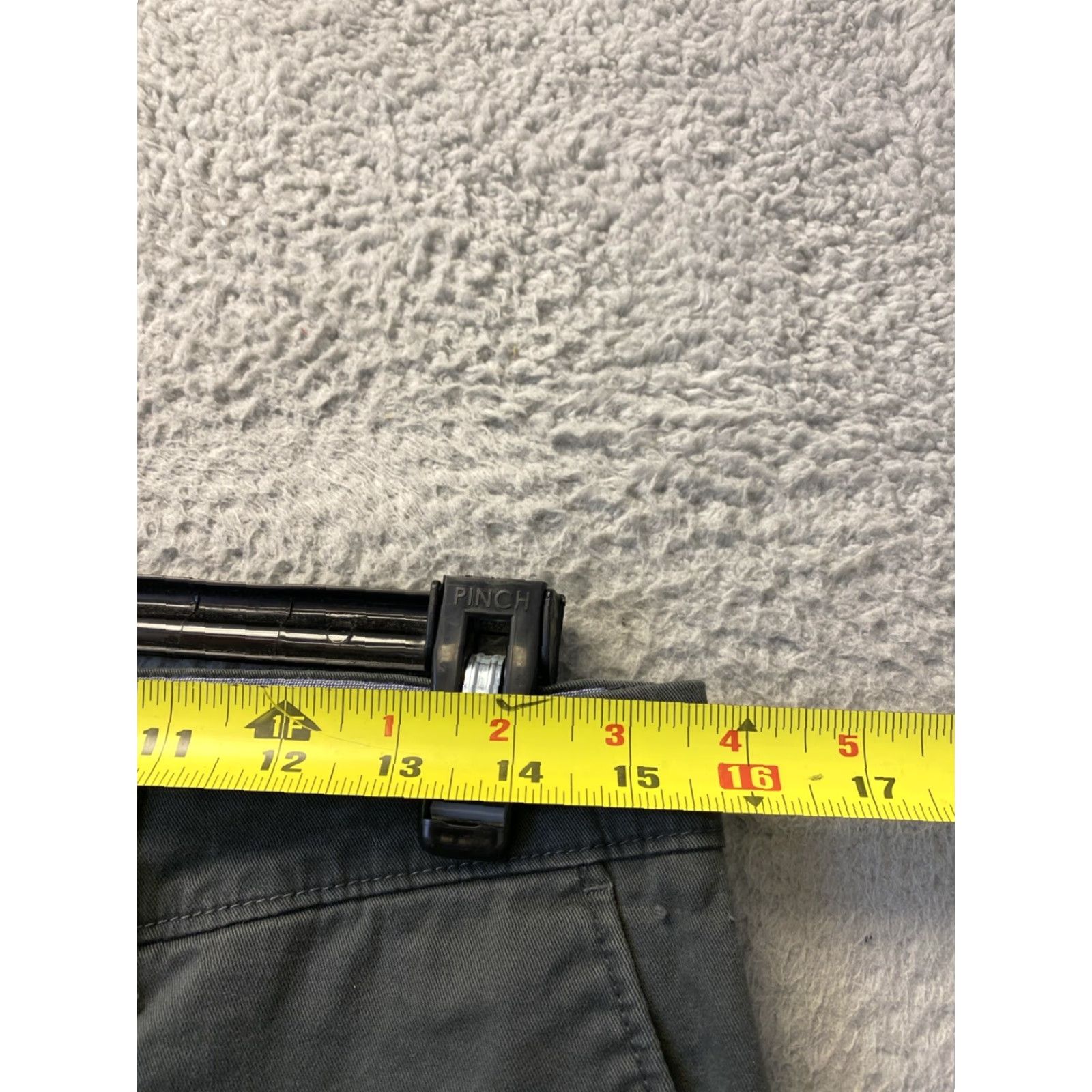 J.Crew J. Crew Slim Chino Pants 31x34 Dark Gray Cotton Tapered Mens Size US 31 - 3 Thumbnail