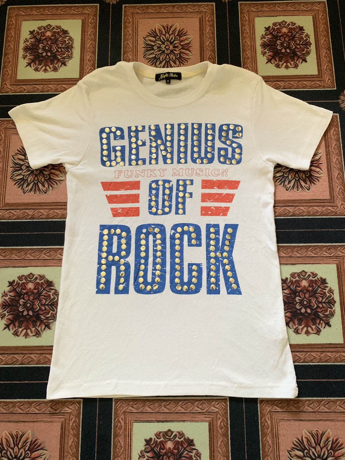 Japanese Brand Genius Of Rock Tee Size US S / EU 44-46 / 1 - 1 Thumbnail