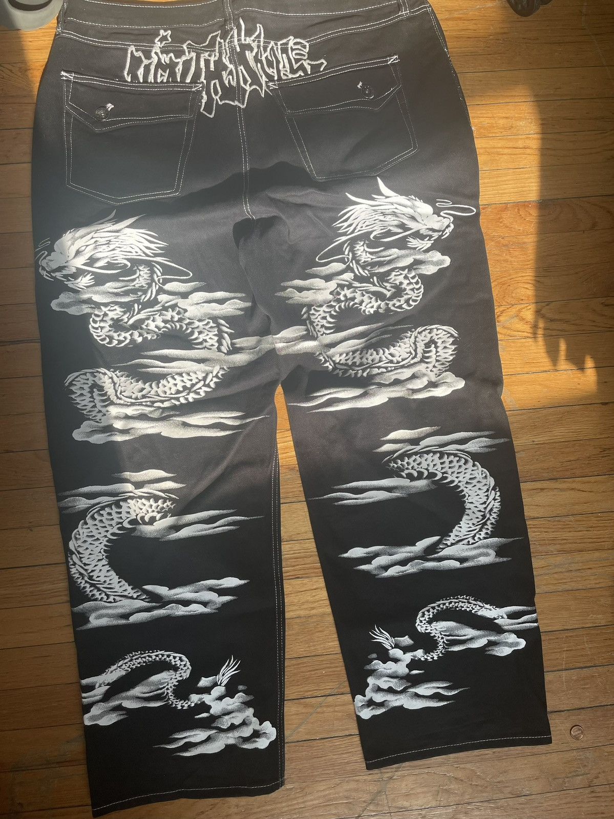 Ninth Hall Ninth Hall Ambush Black Dragon Jeans Size US 40 / EU 56 - 2 Thumbnail