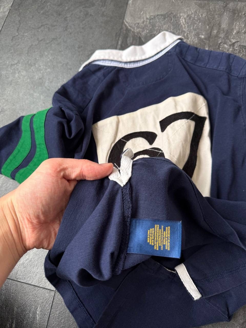 Polo Ralph Lauren × Vintage Vintage Polo Ralph Lauren Big Pony Logo rare y2k longsleeve Size US S / EU 44-46 / 1 - 11 Thumbnail