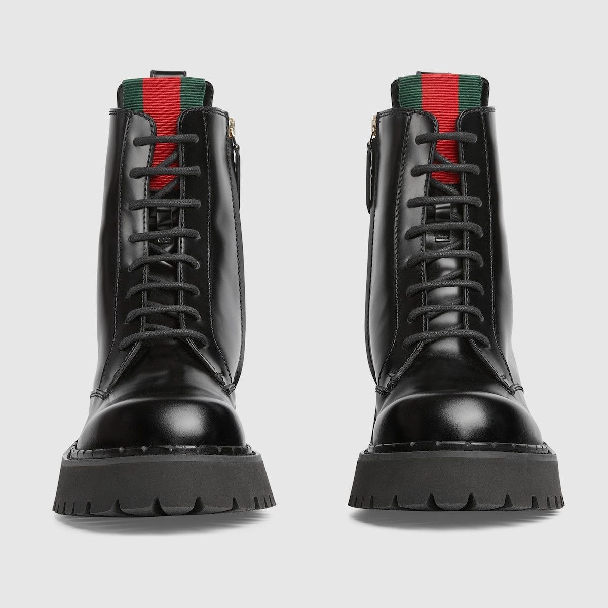 Gucci oc11z1025 Ankle Boots With Web in Black Size US 6 / IT 36 - 4 Thumbnail