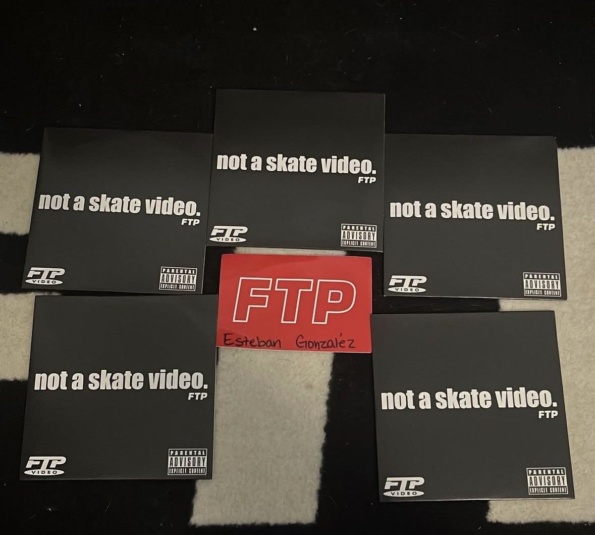 FTP NOT A SKATE VIDEO DVD