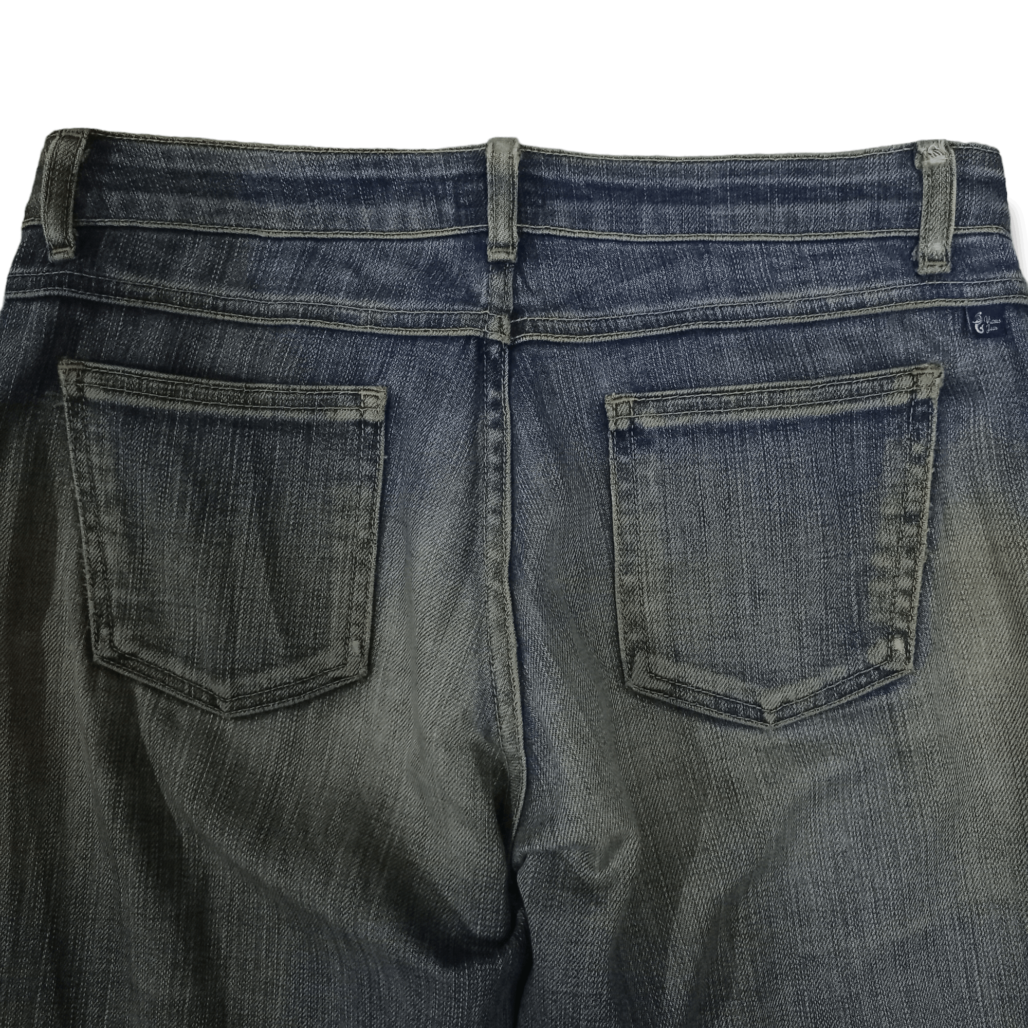 Edwin × Japanese Brand Vintage Japanese Edwin Mud Wash Ripped Style Flare Jeans Size US 29 - 7 Thumbnail
