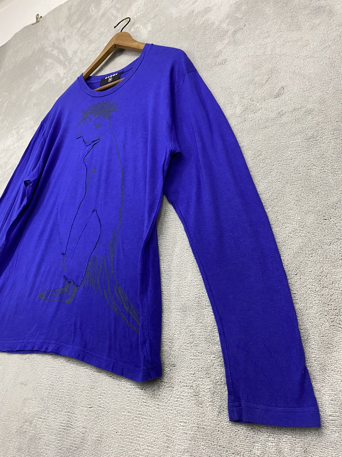 Yohji Yamamoto GOMME HOMME RARE DESIGN LONG SLEEVE T-SHIRT Size US M / EU 48-50 / 2 - 5 Thumbnail