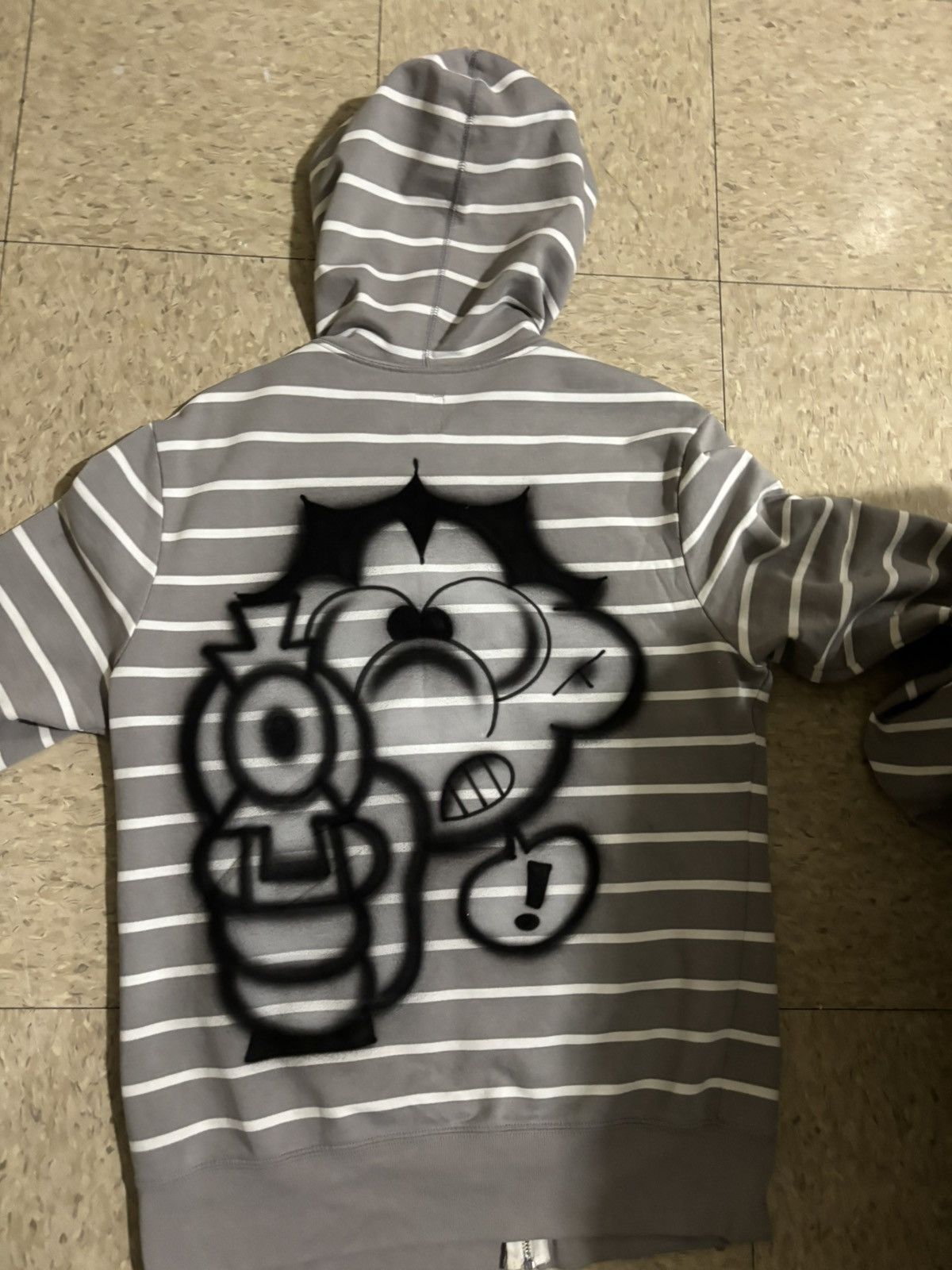 Other Settings.deprograming grey custom hoodie Size US S / EU 44-46 / 1 - 4 Thumbnail