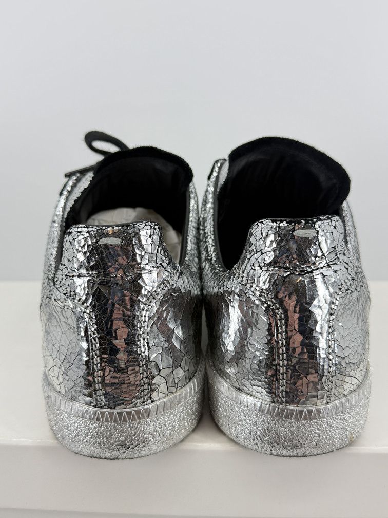 Maison Margiela GAT Low Silver Cracked Size US 9 / EU 42 - 5 Thumbnail