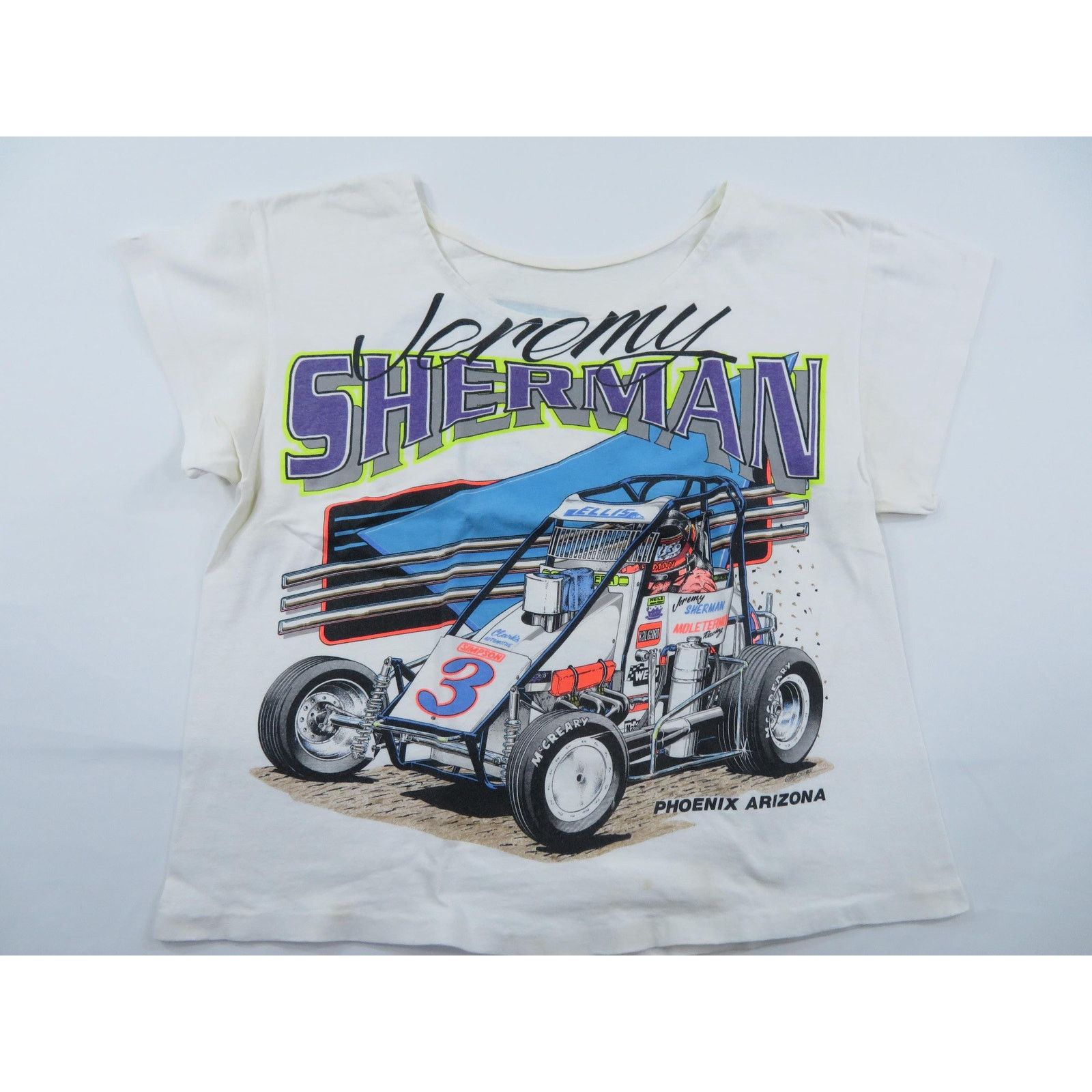 Other 90s Jeremy Sherman Racing T-Shirt, Double-Sided Scoop Neck Size M / US 6-8 / IT 42-44 - 7 Thumbnail