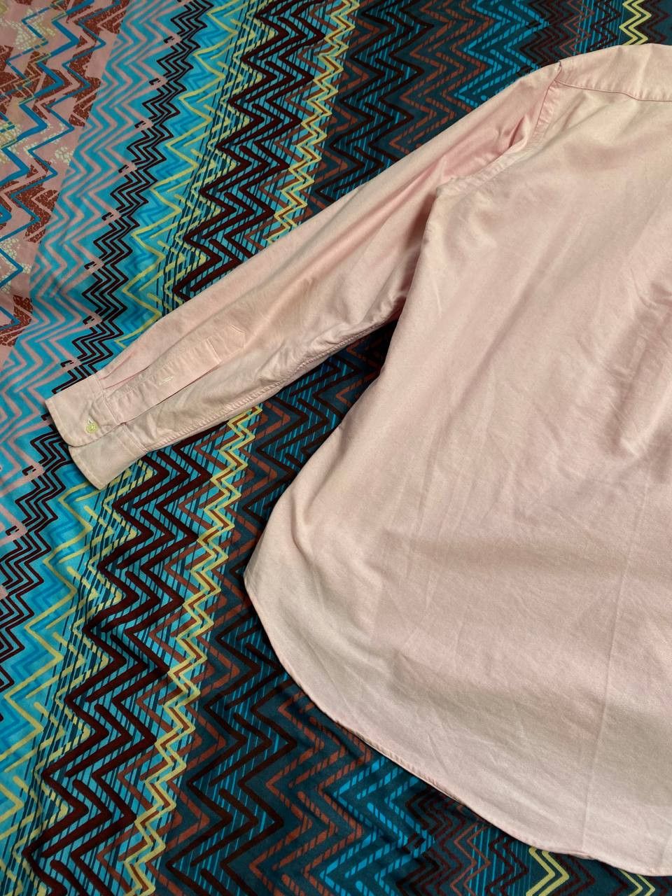 Ralph Lauren Vintage Y2K shirt Ralph Lauren Custom fit pink streetwear Size US L / EU 52-54 / 3 - 16 Thumbnail