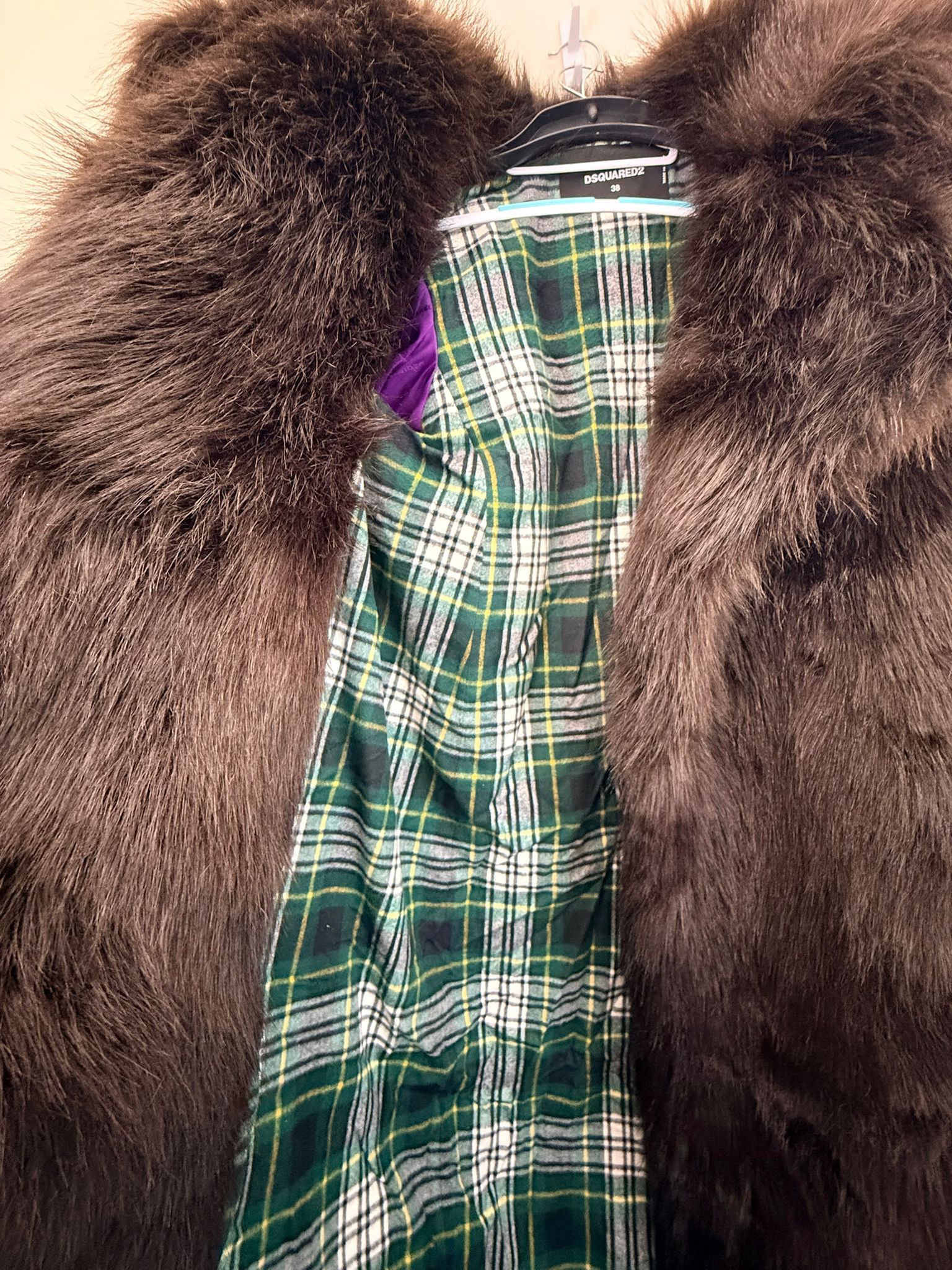 Dsquared2 Fw2018 Milan Runway inspired faux fur coat Size M / US 6-8 / IT 42-44 - 4 Thumbnail