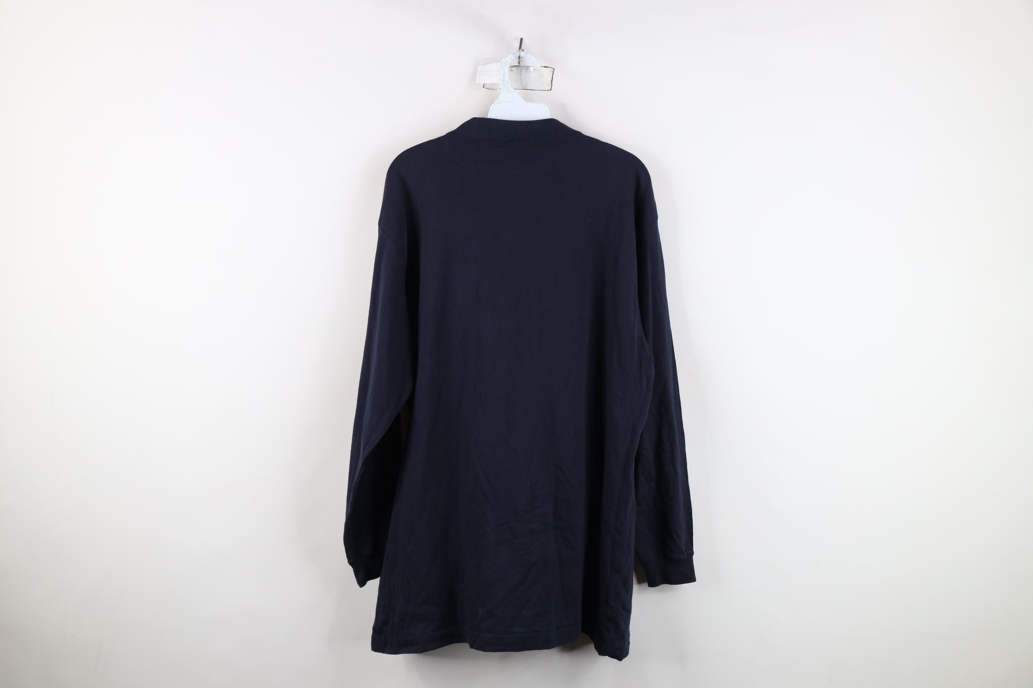 Vintage Vintage 90s Streetwear Cotton Long Sleeve Henley T-Shirt Size US M / EU 48-50 / 2 - 12 Thumbnail