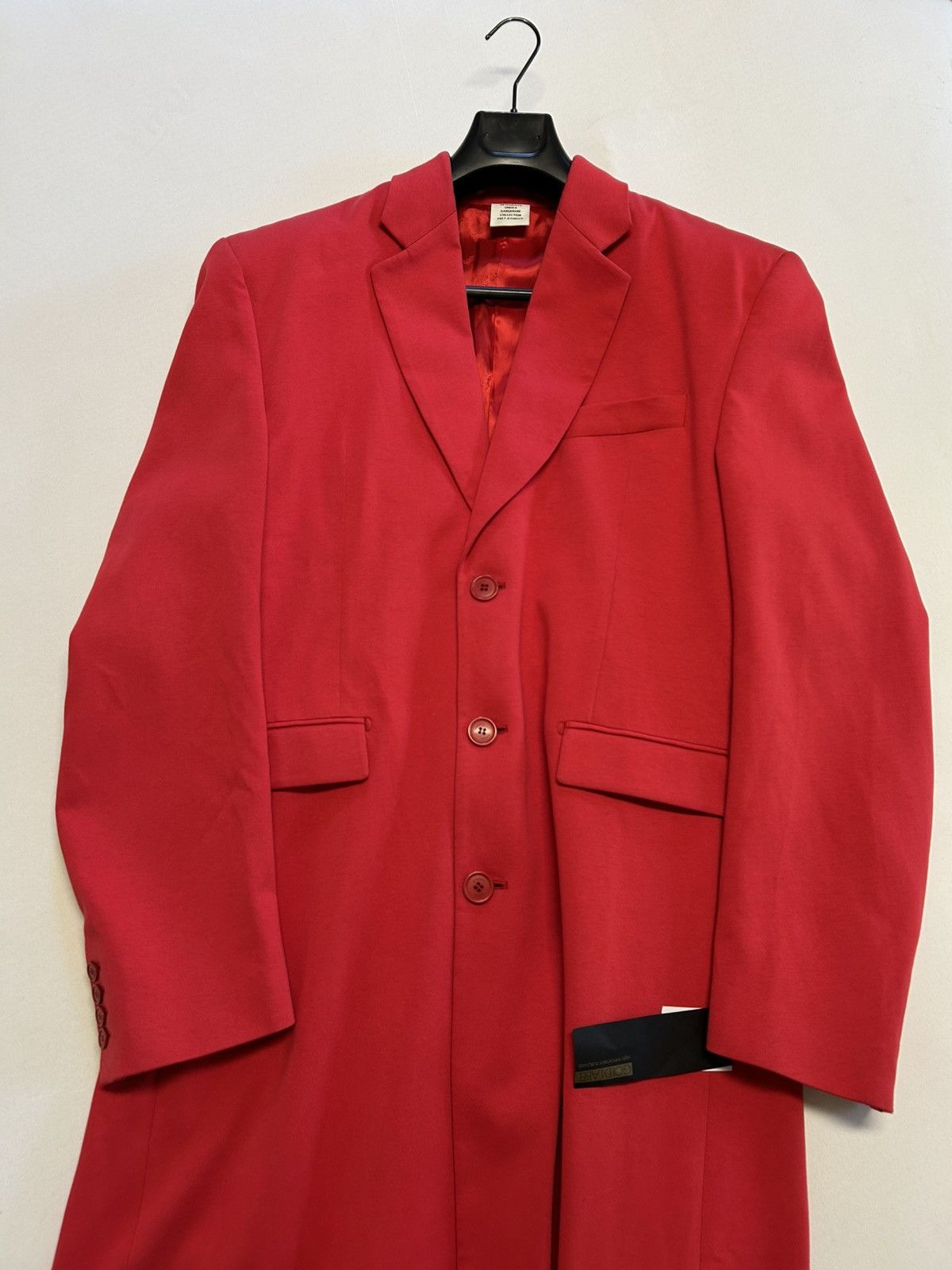 Vetements FW2022 Power-Shoulder Coat Red Size US L / EU 52-54 / 3 - 4 Thumbnail