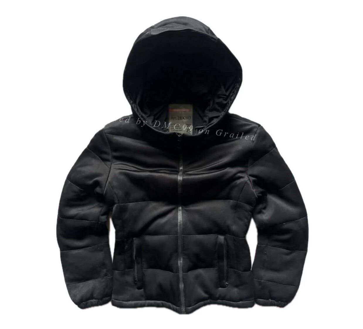 Vintage Vintage 2009 Prada Sport Black Puffer Jacket Size US M / EU 48-50 / 2 - 1 Thumbnail