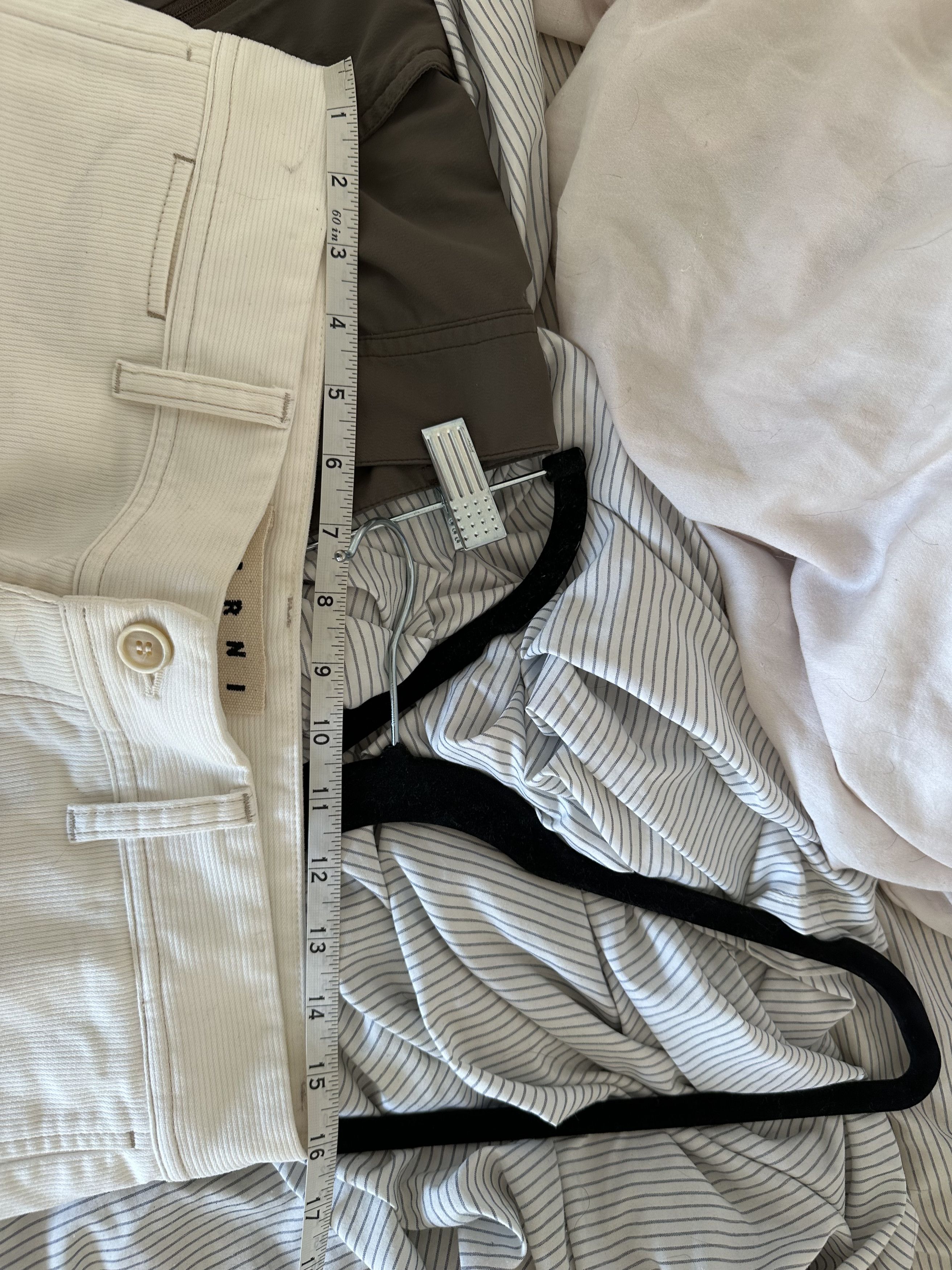 Marni Marni Wide Leg Contrast Stitch Trousers Size US 32 / EU 48 - 12 Thumbnail