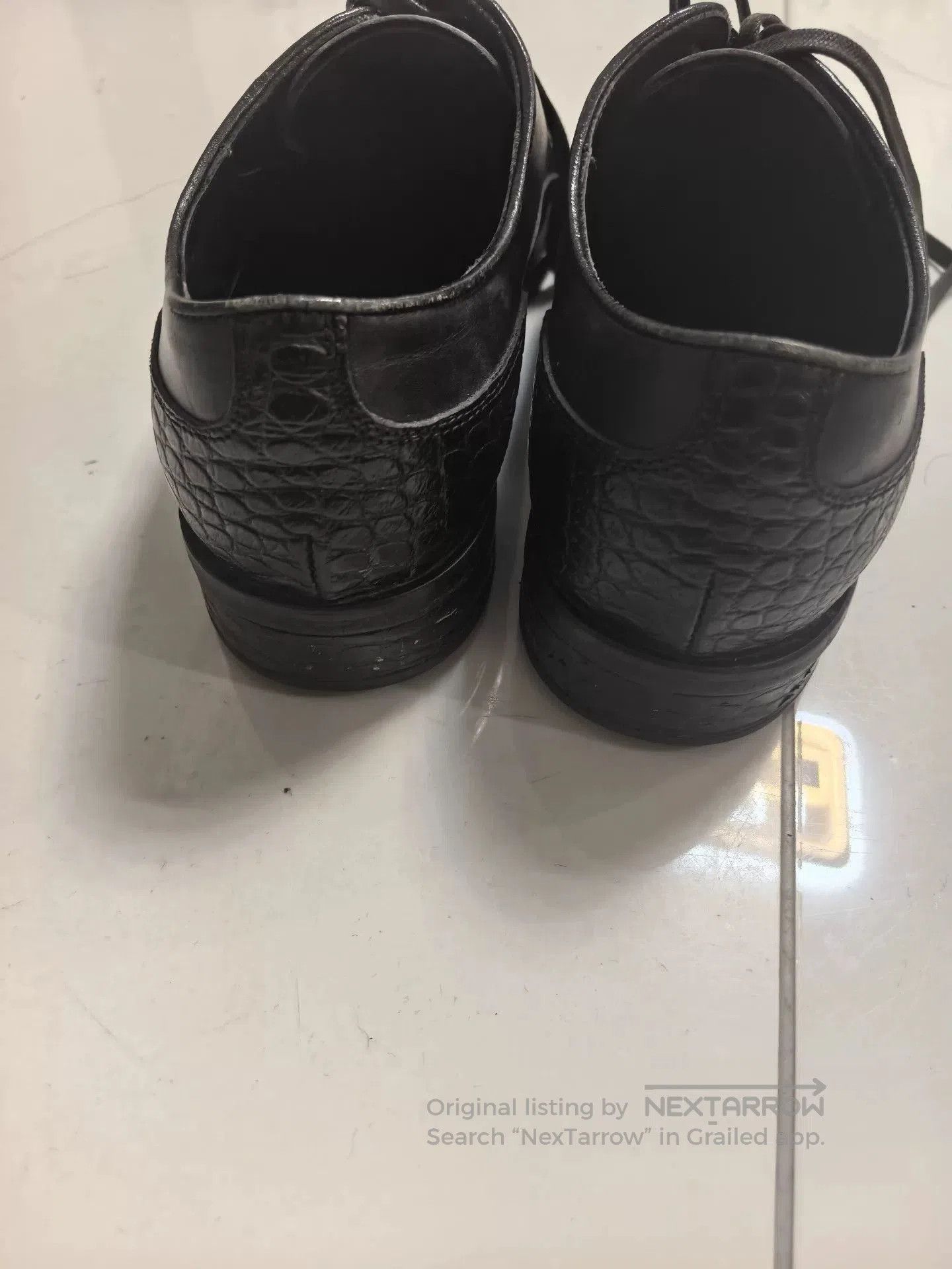 Versace Versace Medusa Metallic Trim Leather Shoes. Size US 6.5 / EU 39-40 - 2 Thumbnail