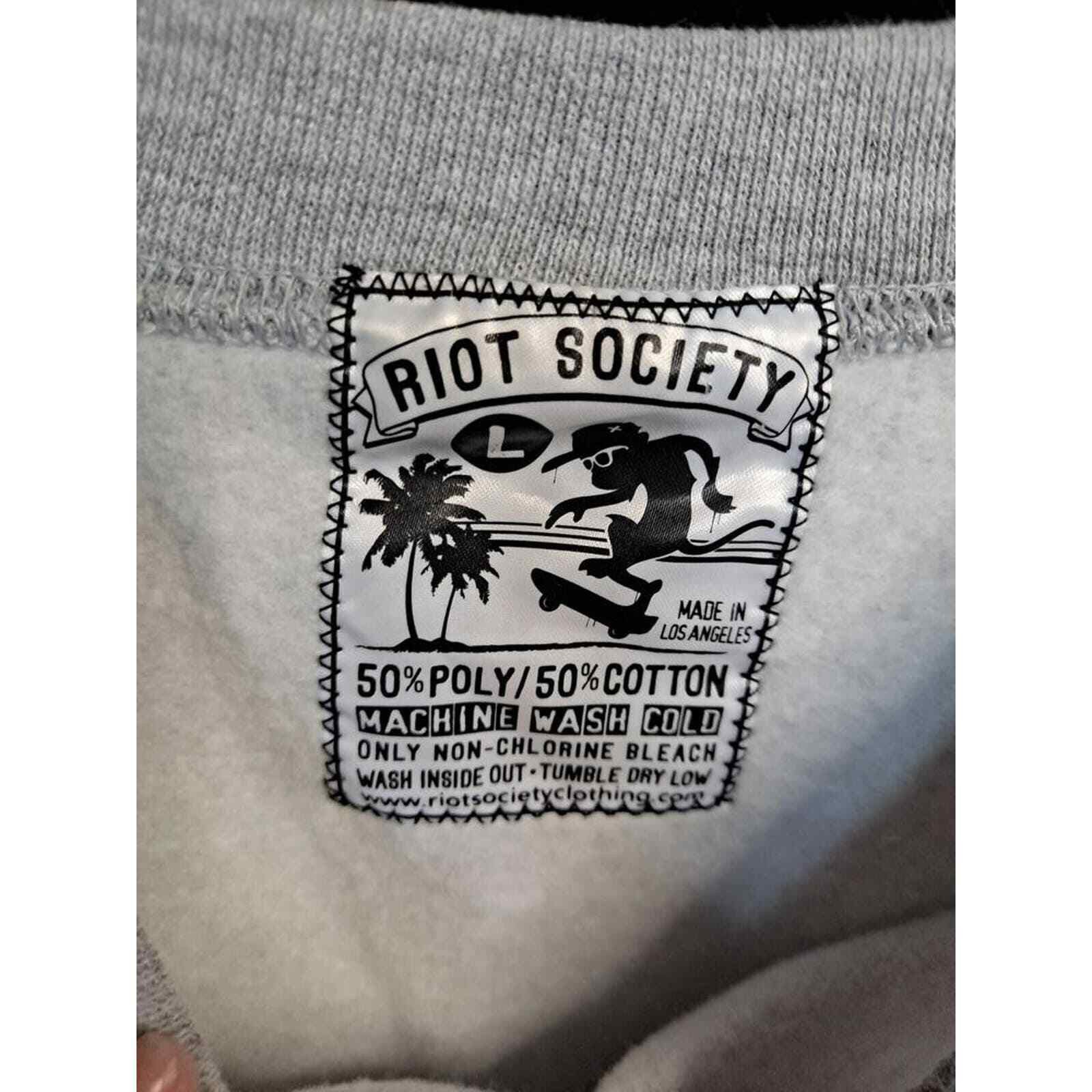Riot Society Riot Society Welcome To The Jungle Sweatshirt Size Large Size US L / EU 52-54 / 3 - 3 Thumbnail