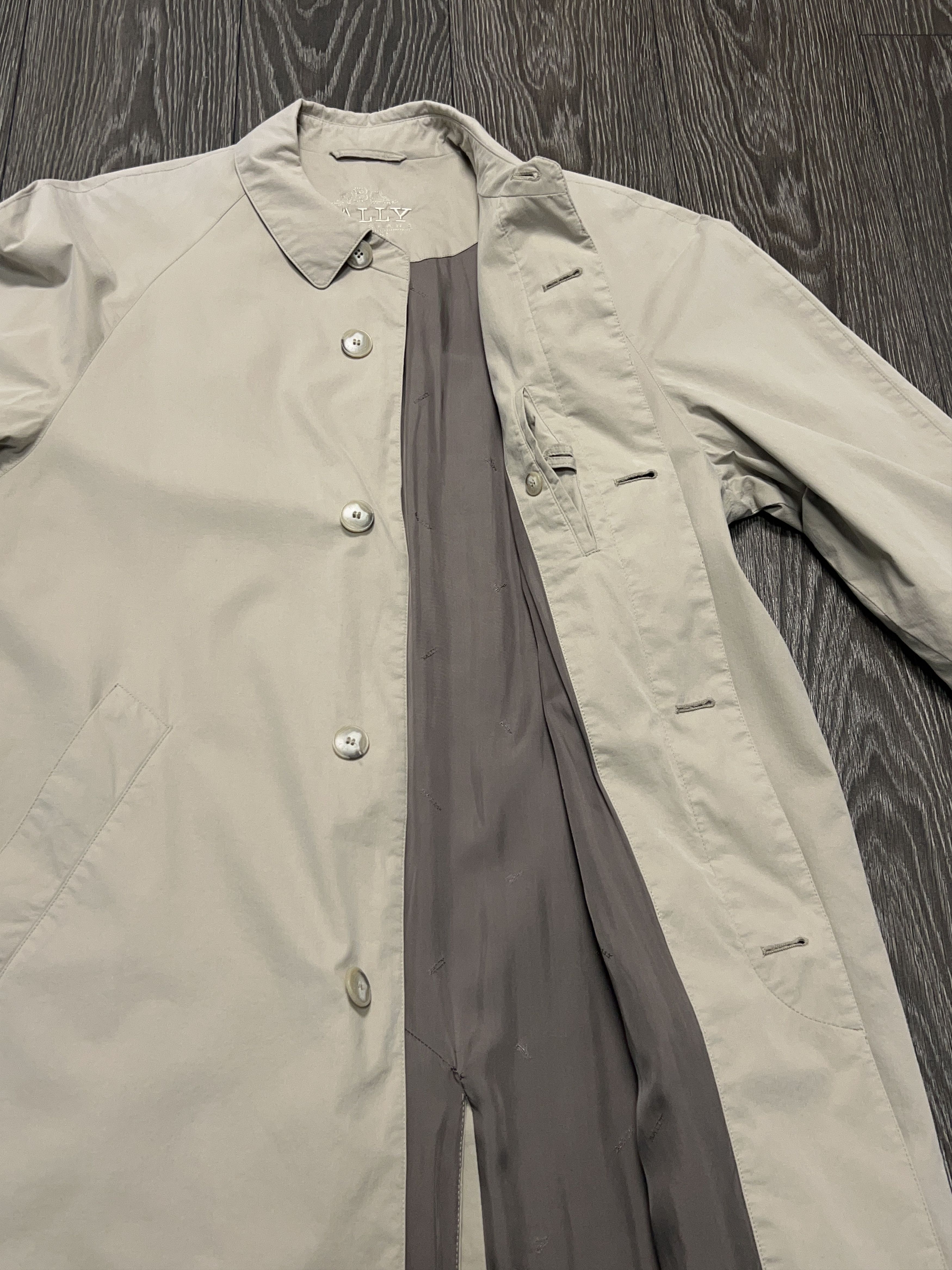 Bally Bally Switzerland Miller Trench Coat Long Jacket Cotton Size US L / EU 52-54 / 3 - 8 Thumbnail