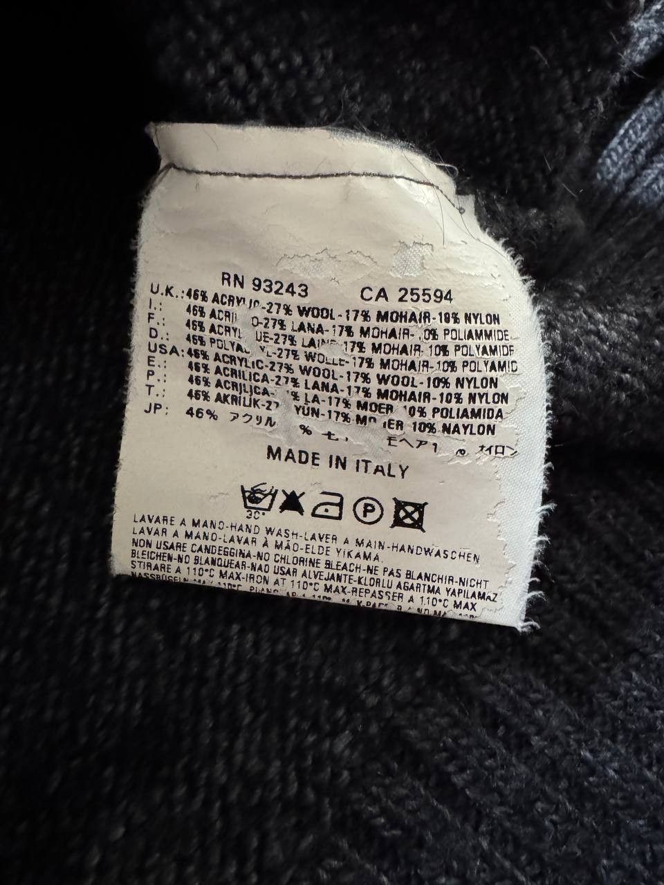 Diesel Vintage Diesel Knit Zip Wool Sweater Avant Garde Japanese Size L / US 10 / IT 46 - 9 Thumbnail