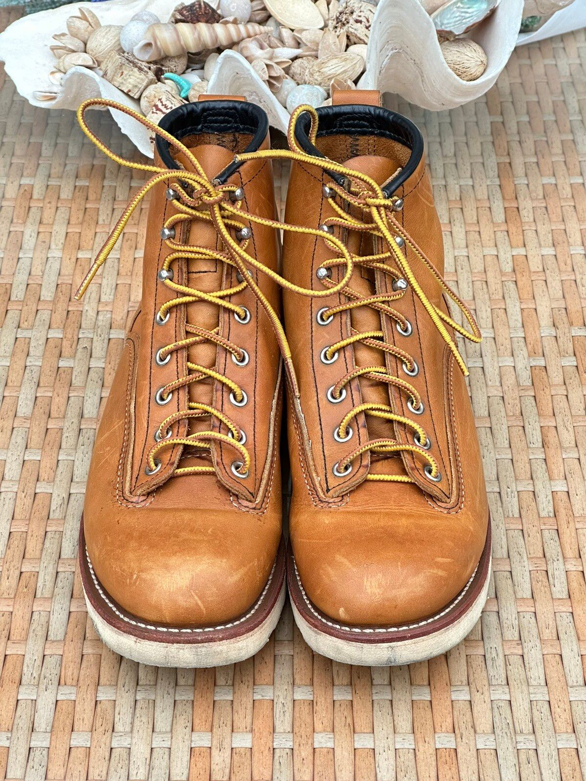Red Wing RARE! Red Wing 2904 6 Inch Lineman Boots Oroidinal 9.5D