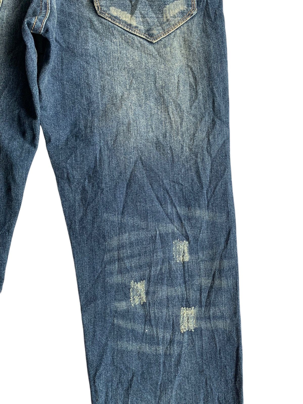 G-Star × Jean G-STAR RAW 3301 RARE DESIGN DISTRESSED DENIM Size US 33 - 20 Thumbnail