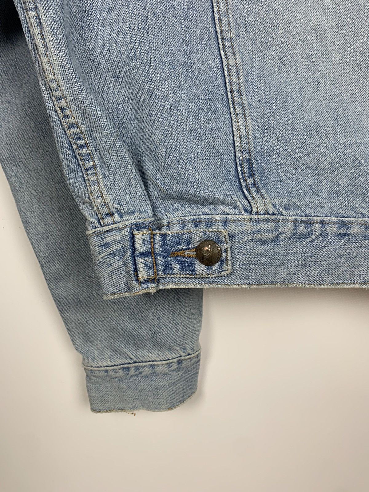 Katharine Hamnett London Vintage Y2K Katharine Hammett Denim Trucker Jacket Size M Size US M / EU 48-50 / 2 - 22 Thumbnail